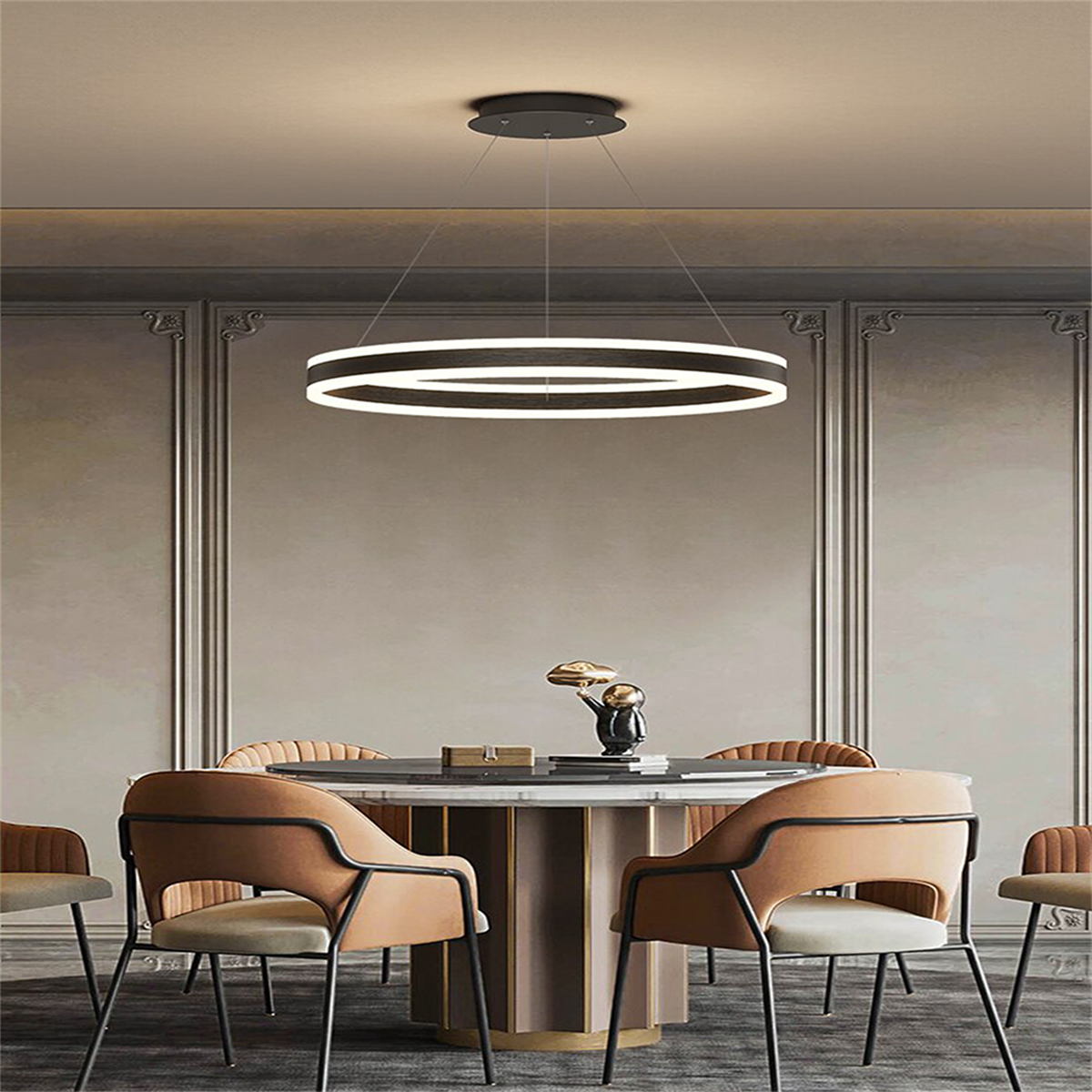 ÇEMBER(Ø55) LED LAMBA,YUVARLAK SARKIT AVİZE,MODERN AYDINLATMA,DEKORATİF IŞIK
