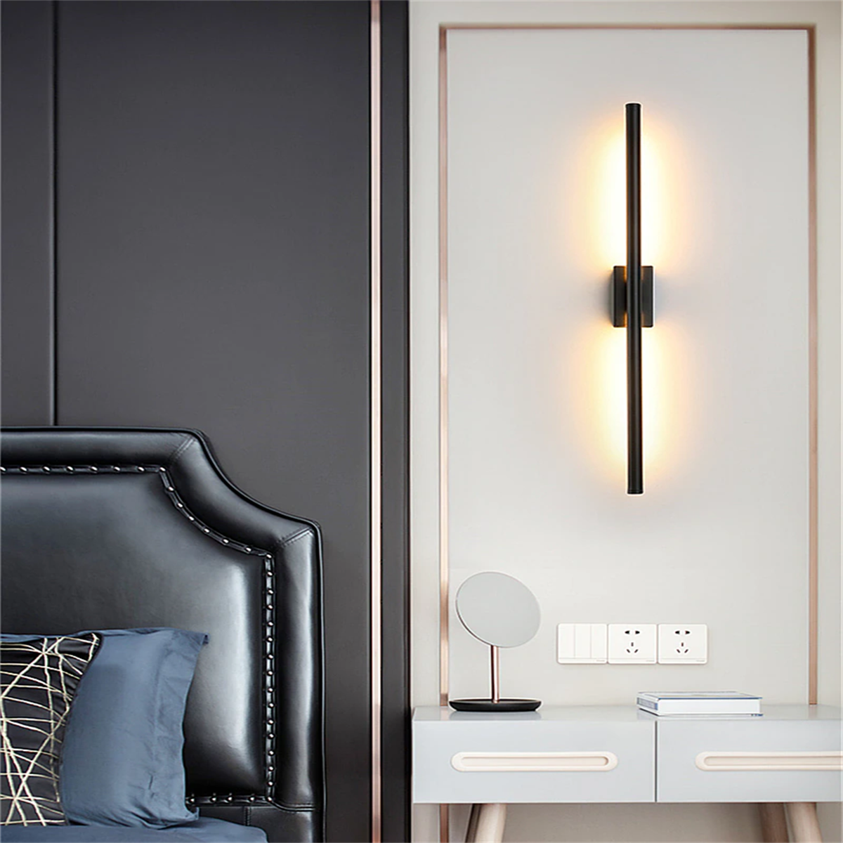 DUVAR AYDINLATMASI,ÇUBUK APLİK,LAMBA,MODERN LED 70 CM Q16MM