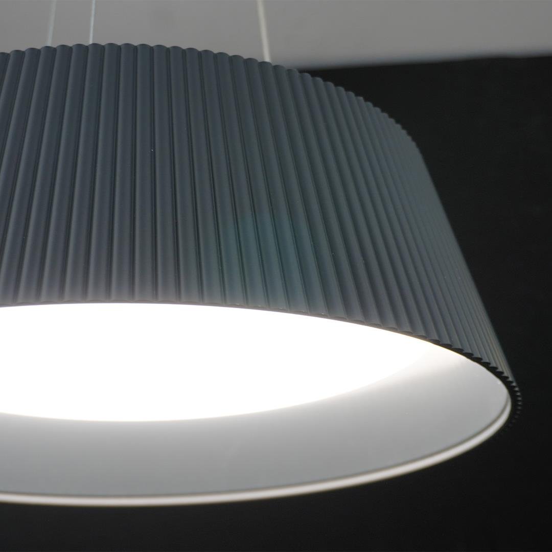 KUMANDALI MODERN LED ANTRASİT SARKIT AVİZE 3 IŞIK RENKLİ MODERN TAVAN LAMBASI 