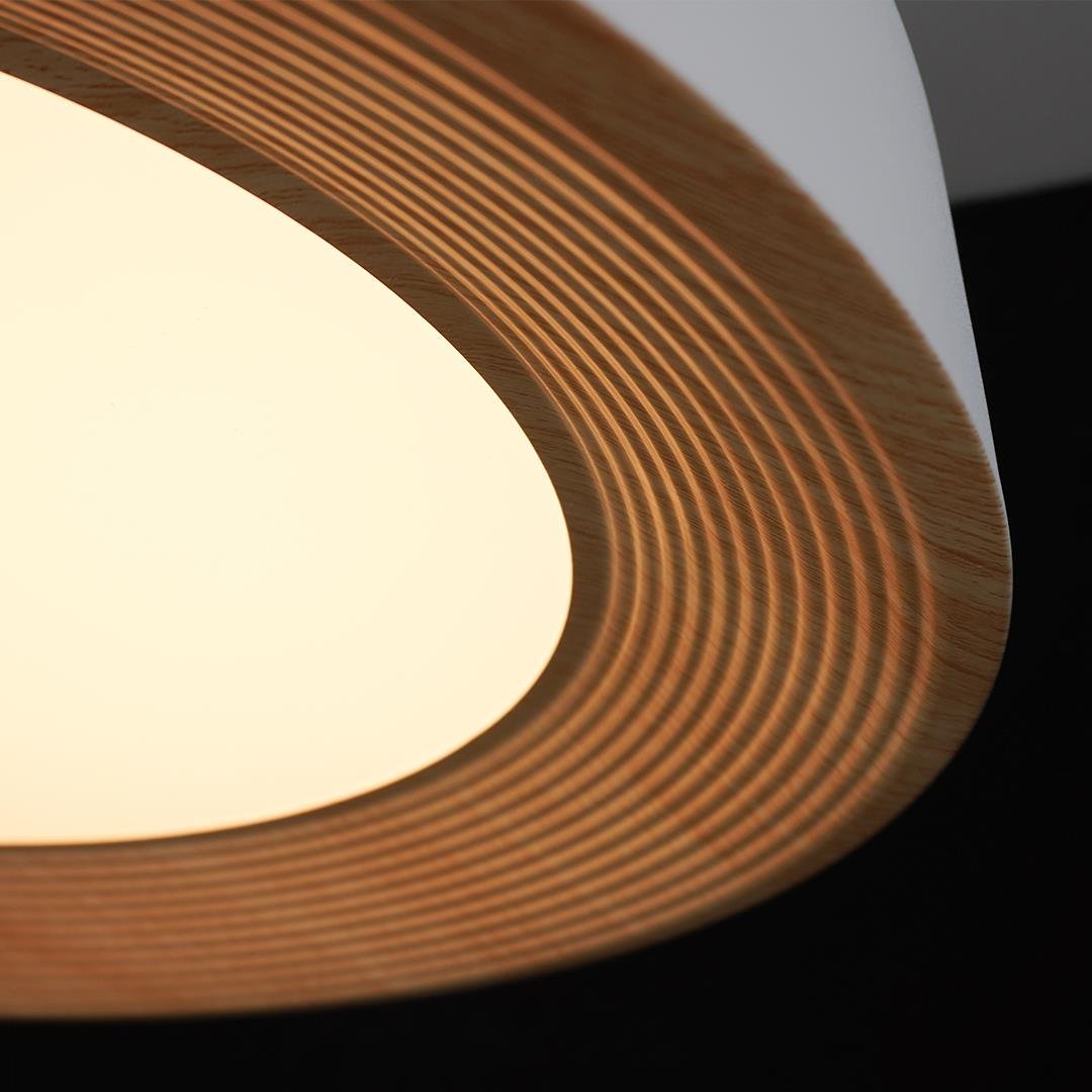 KUMANDALI MODERN LED BEYAZ SARKIT AVİZE 3 IŞIK RENKLİ MODERN TAVAN LAMBASI 