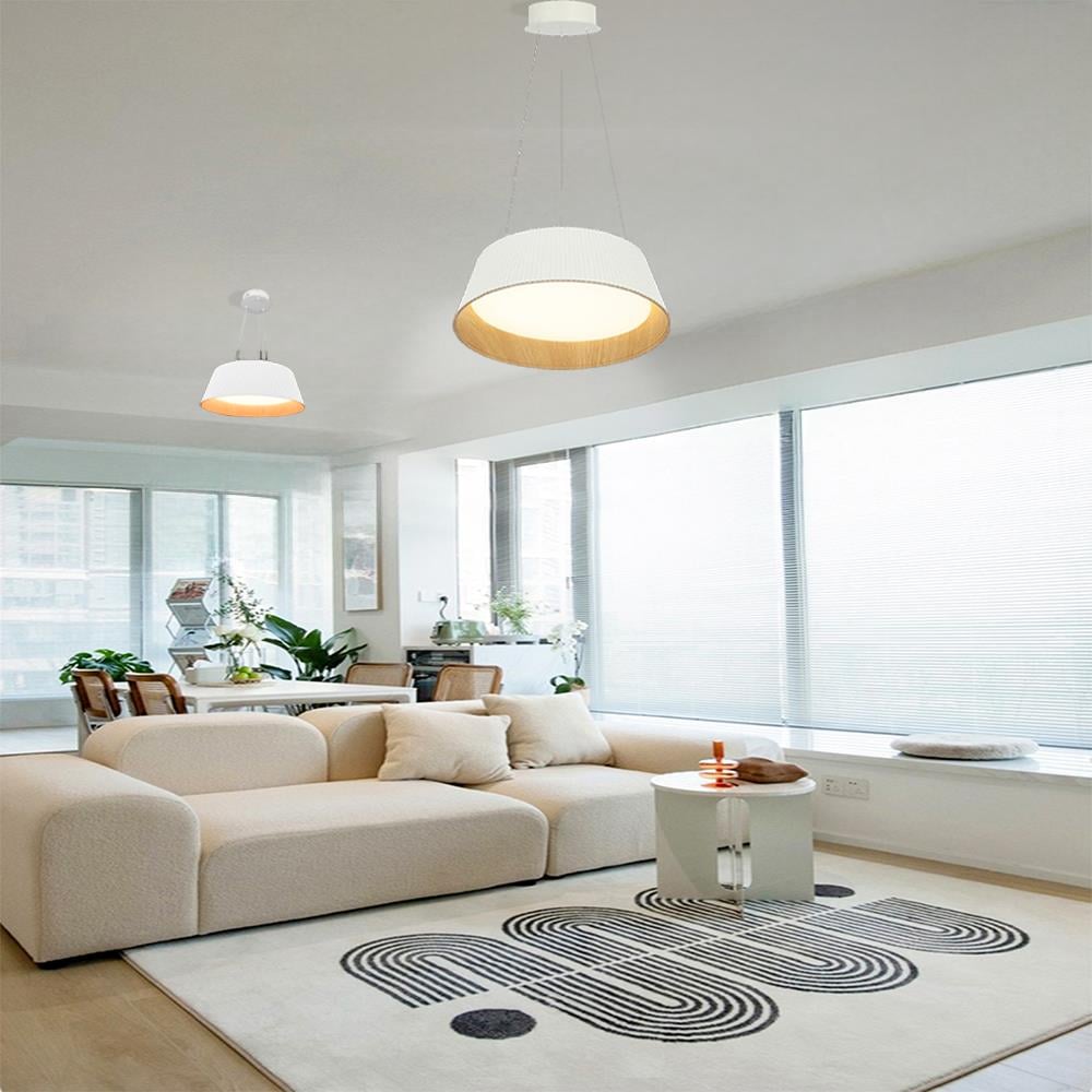 KUMANDALI MODERN LED SARKIT AVİZE 3 IŞIK RENKLİ MODERN TAVAN LAMBASI 