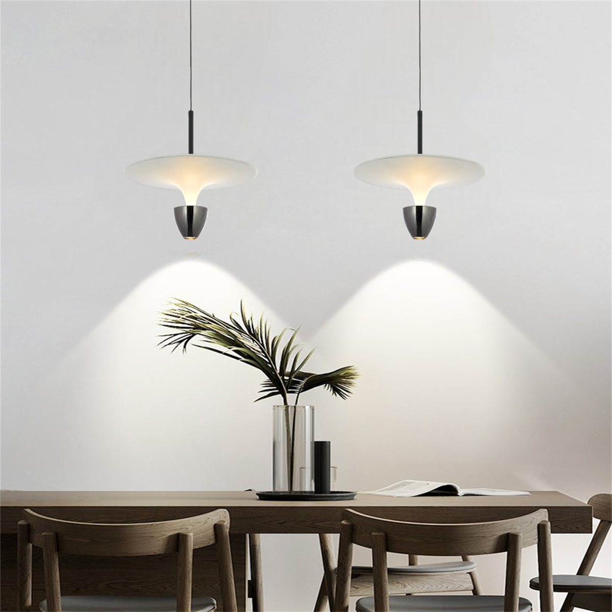 LED LAMBA,PARAŞÜT SARKIT AVİZE,MODERN AYDINLATMA Ø30CM ÇAP AŞAĞI IŞIK