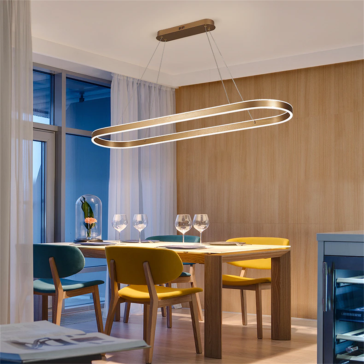 OVAL(Ø110*35CM) LED LAMBA,SARKIT AVİZE,MODERN AYDINLATMA,DEKORATİF IŞIK