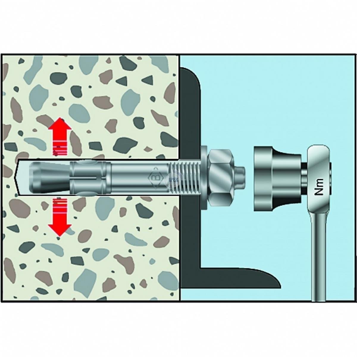 MKT BZ Plus 12 mm X110 mm Paslanmaz Bolt