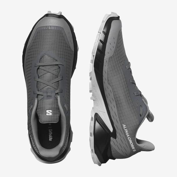Salomon AlphaCross 5 Erkek Koşu Ayakkabısı Gri
