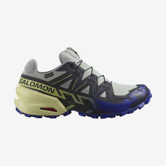 Salomon Speedcross 6 Gtx Erkek Ayakkabı Sarı Lacivert 