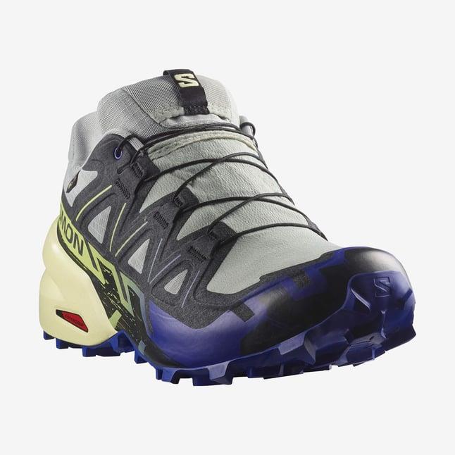 Salomon Speedcross 6 Gtx Erkek Ayakkabı Sarı Lacivert 