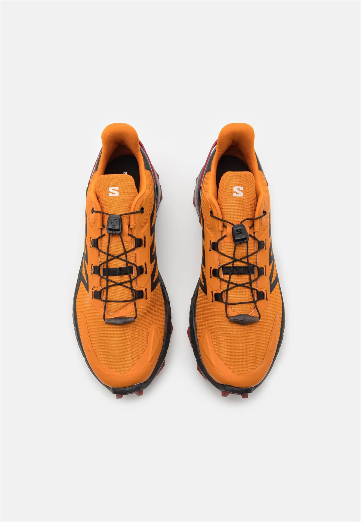 Salomon SuperCross 4 Turuncu/Siyah Erkek Ayakkabı