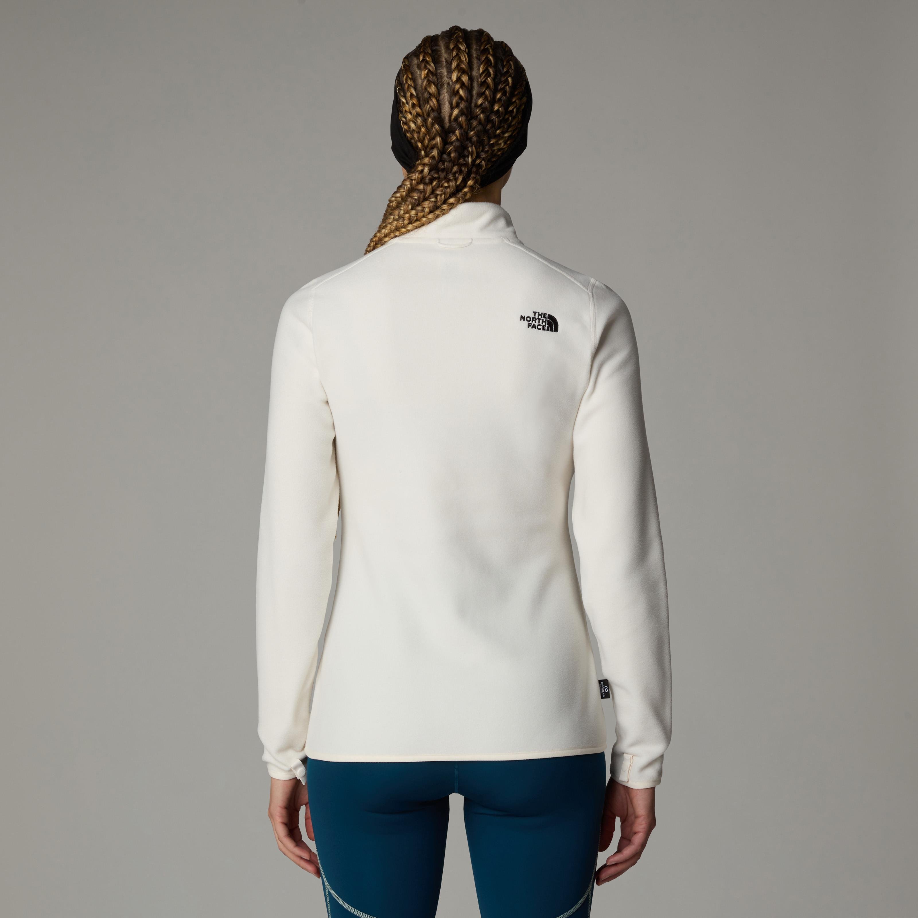 The North Face 100 Glacier Kadın Polar Beyaz