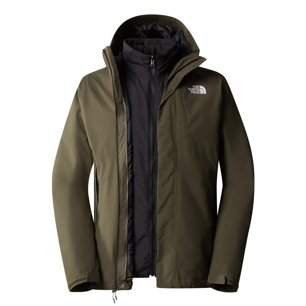 The North Face Carto Triclimate Haki/Siyah Erkek Mont