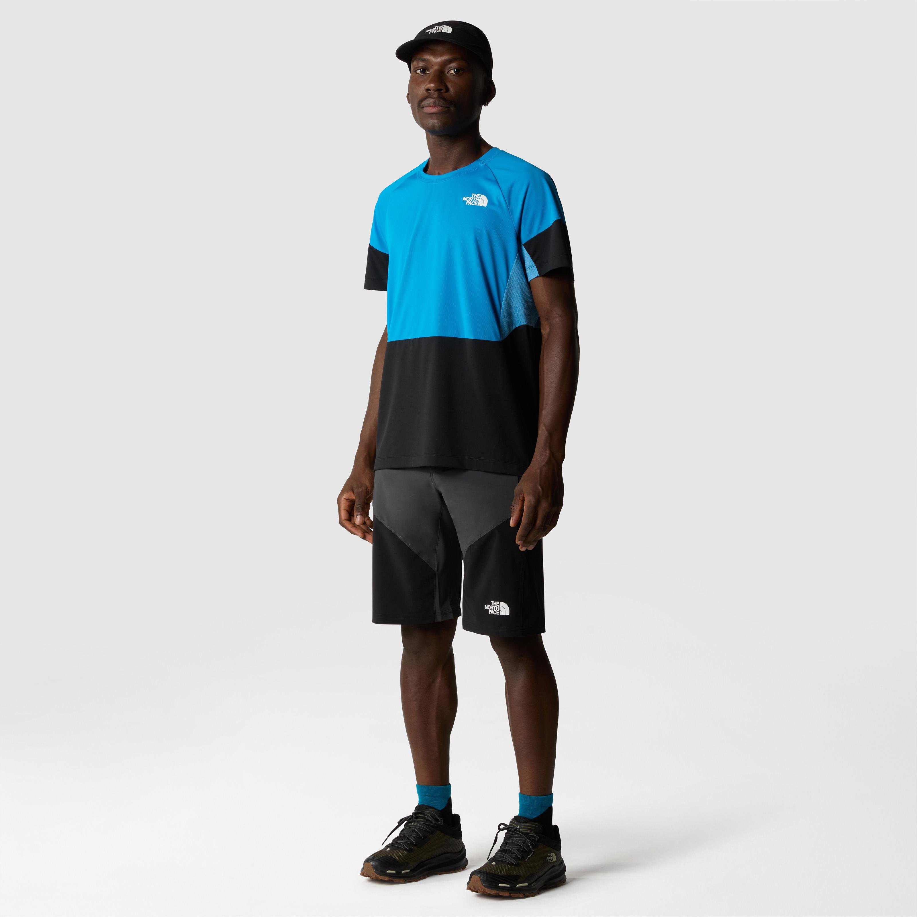 The North Face M Bolt Tech Erkek Tişört Mavi-Siyah 