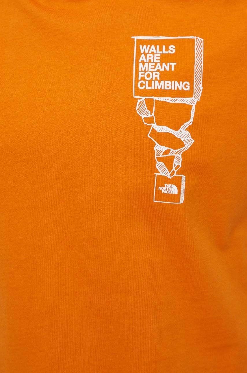 The North Face Outdoor Erkek T-Shirt Turuncu