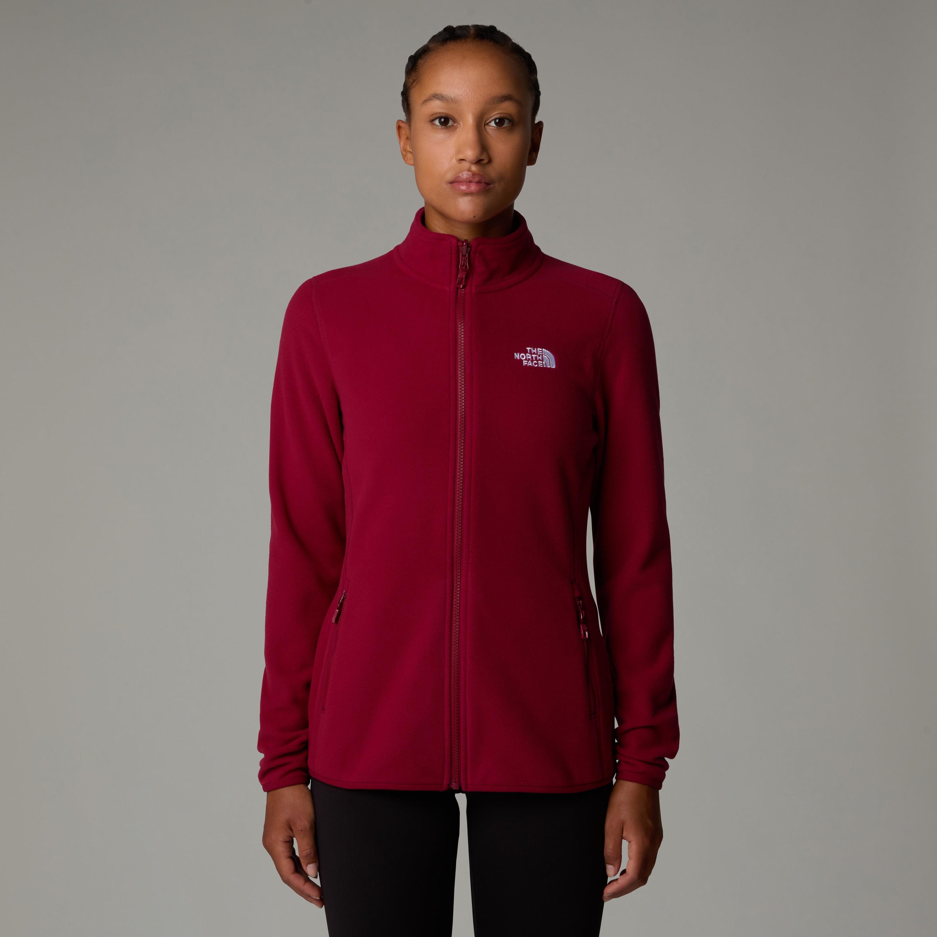 The North Face W 100 Glacier Kadın Bordo Polar