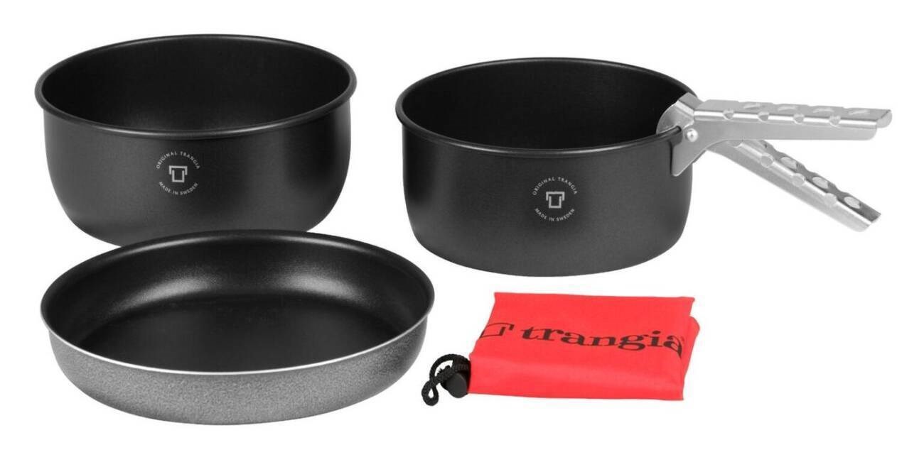 Trangia Tundra 1 yapışmaz tava ve tencereli kamp seti