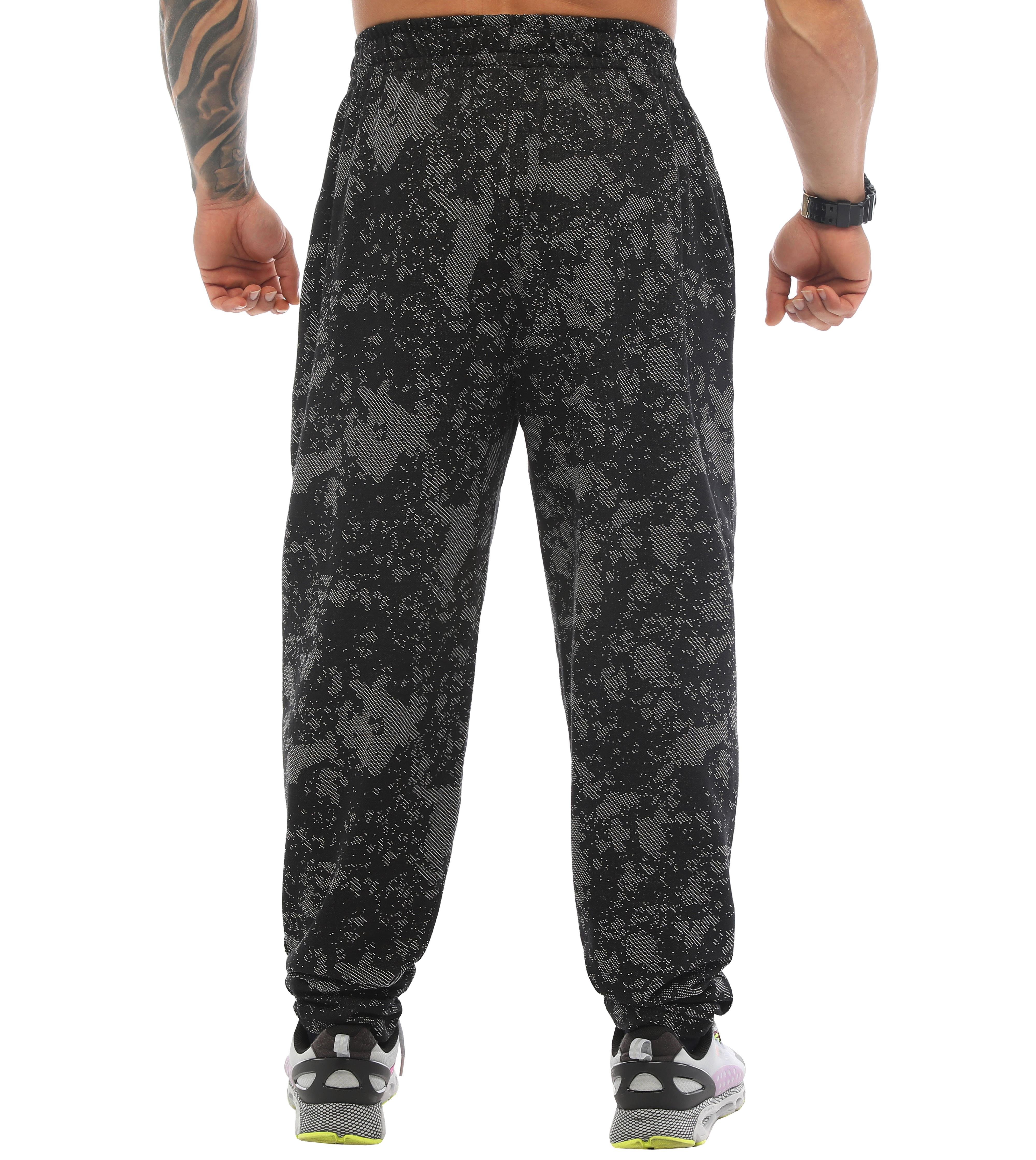 Baggy Technical Camo Gym Sweatpants
