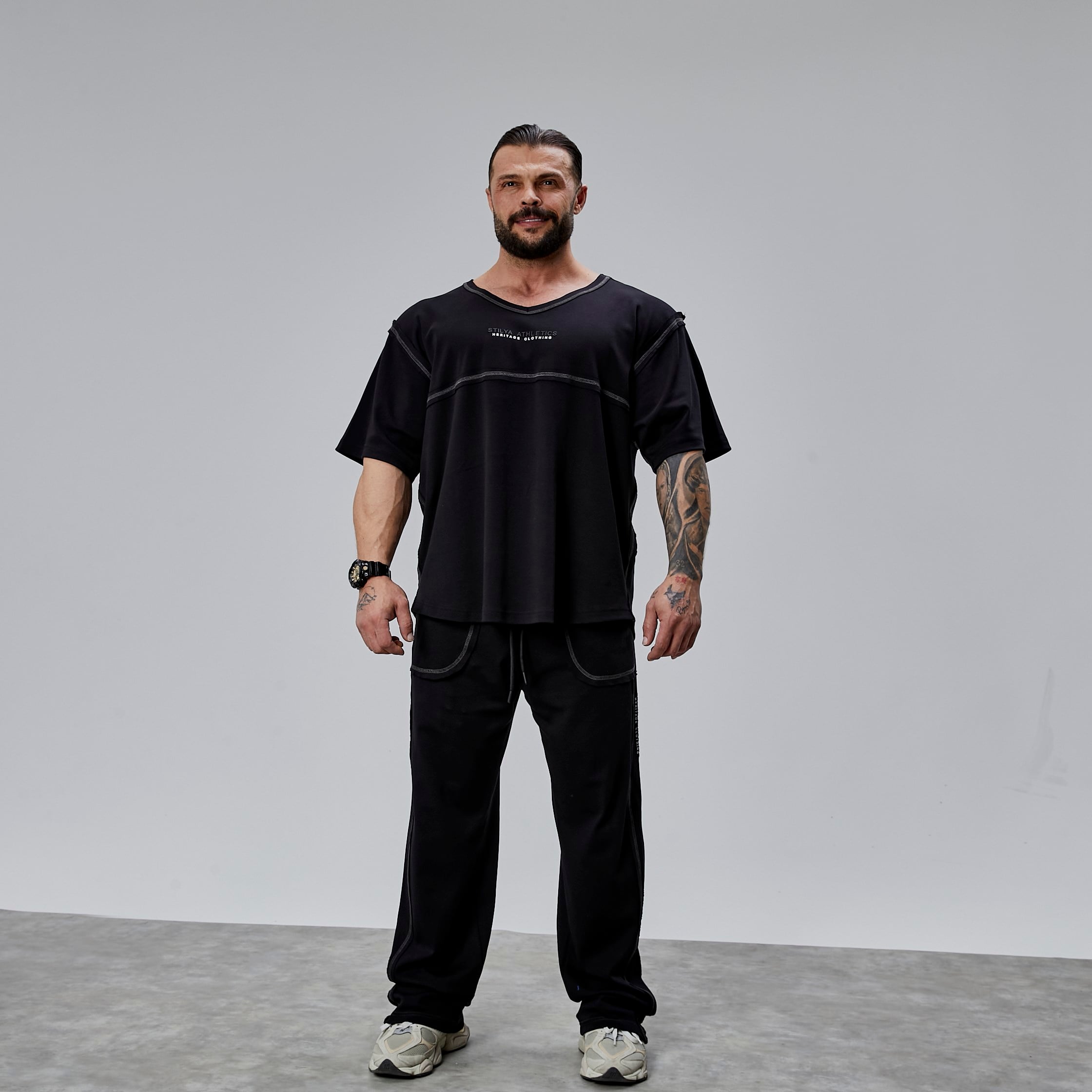 Men's 100% Cotton Lightweight Sweatpants