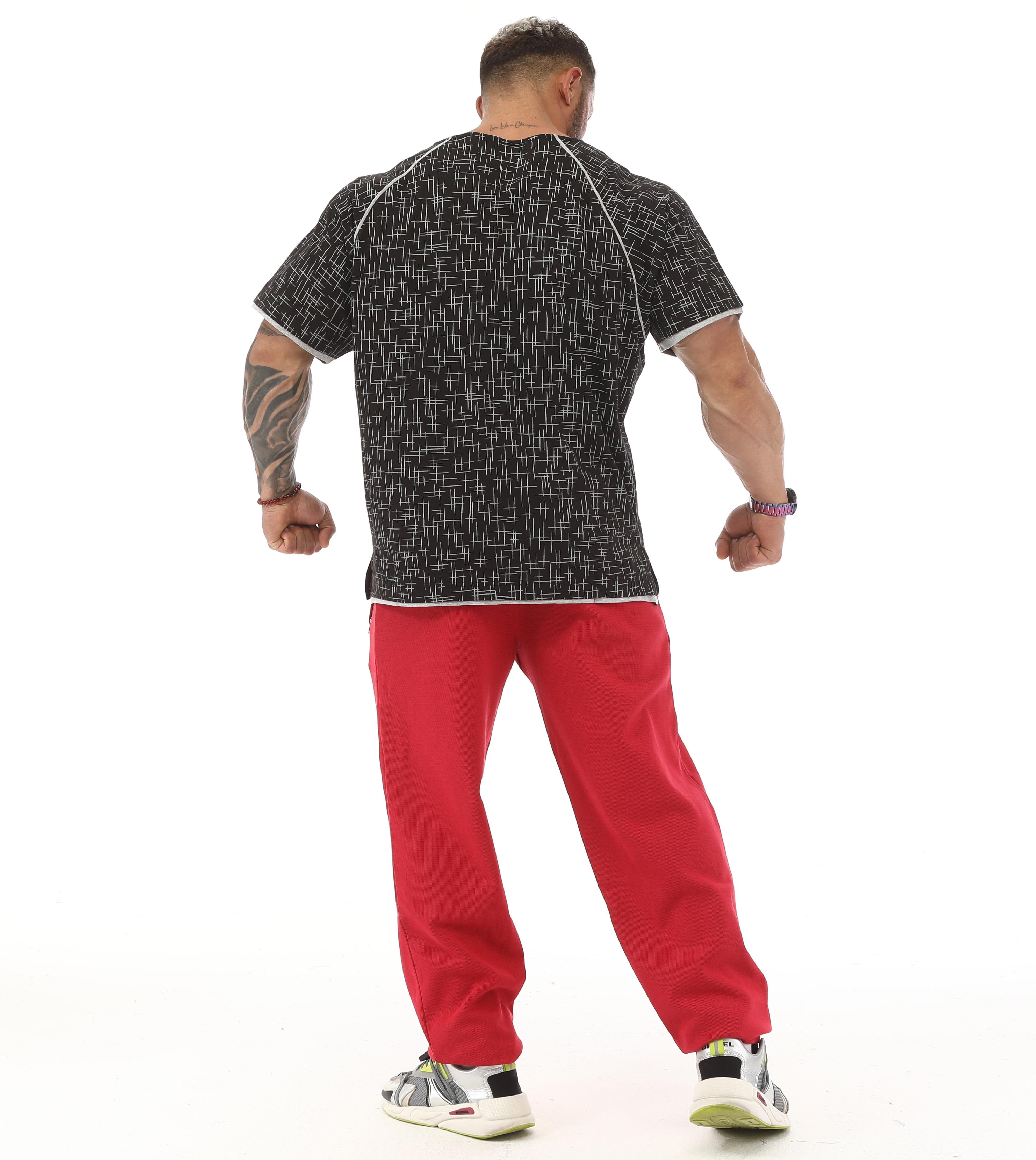Mens Cotton Rag Top Oversize Performance T-shirt