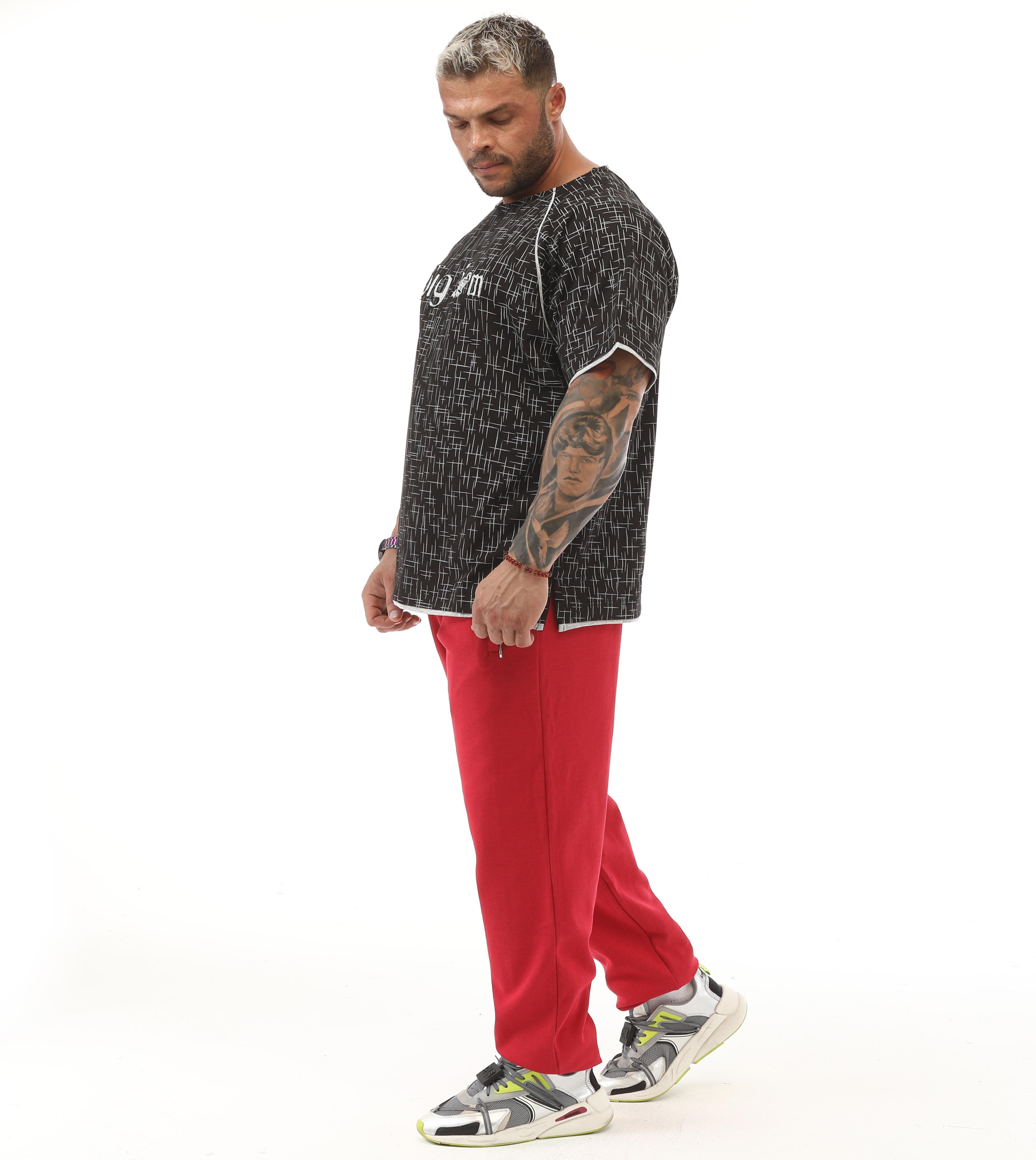 Mens Cotton Rag Top Oversize Performance T-shirt