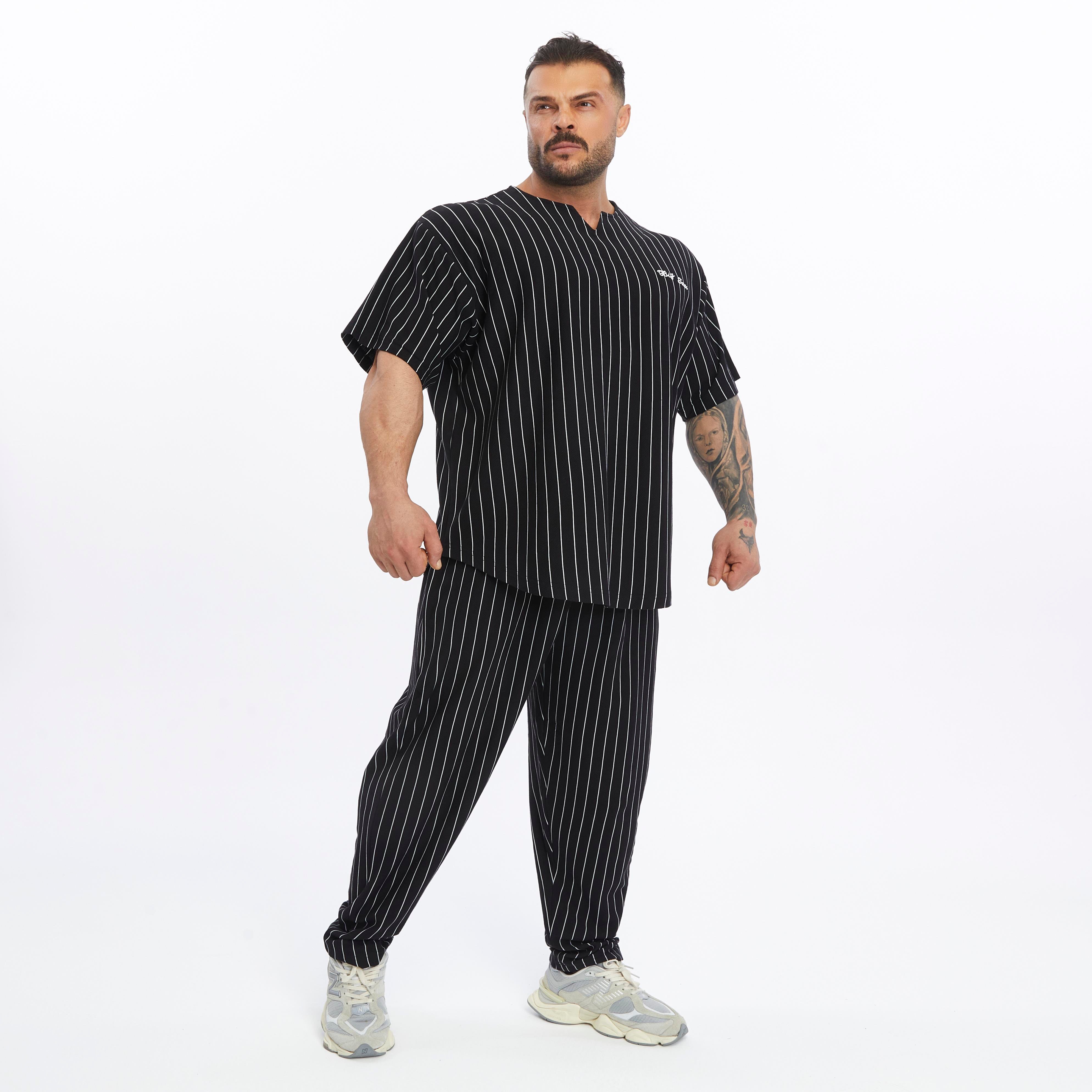 Mens Cotton Sweatpants With Drawstring Waistband Side Pockets