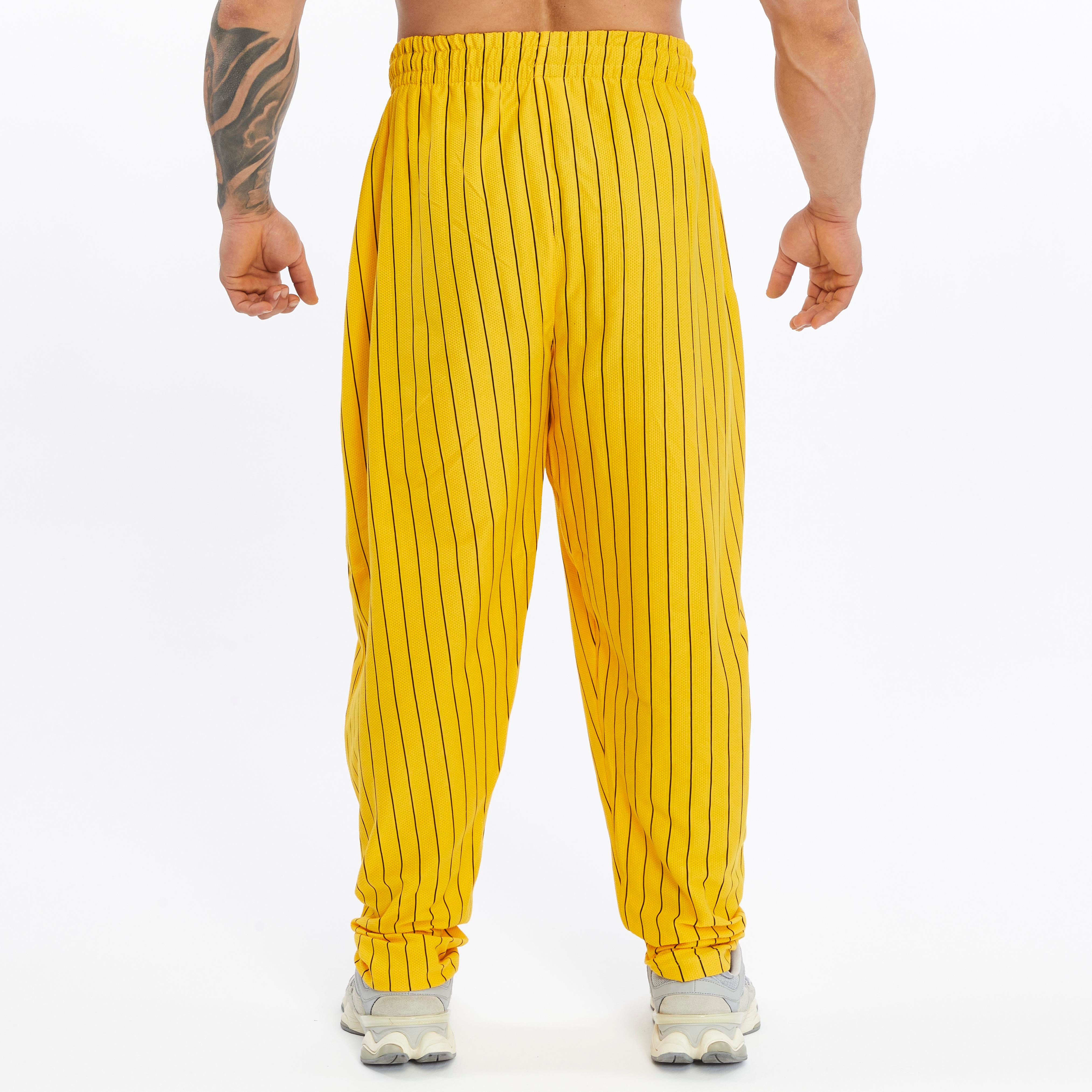 Mens Cotton Sweatpants With Drawstring Waistband Side Pockets