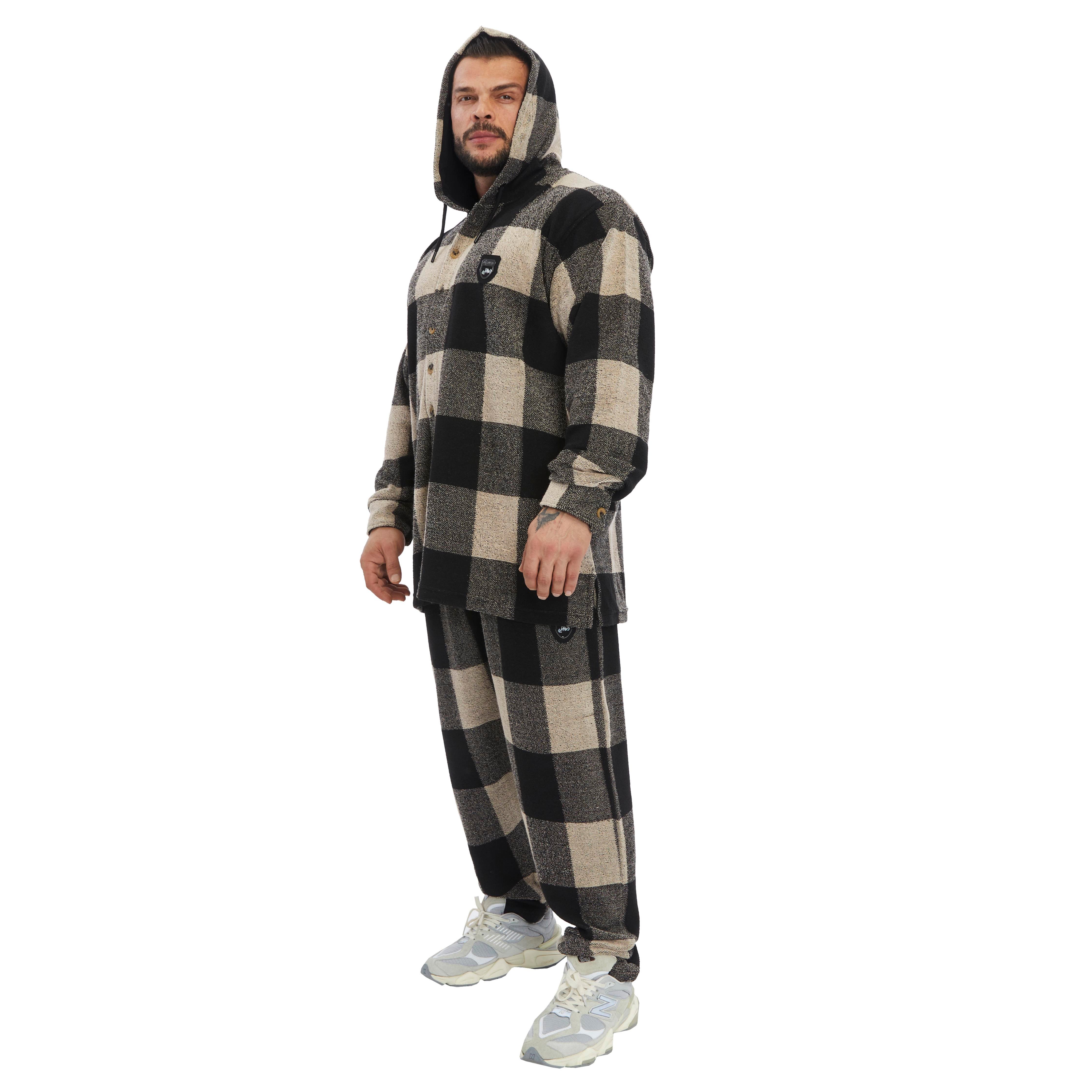 Men's Hooded Overshirt Winter Jacket