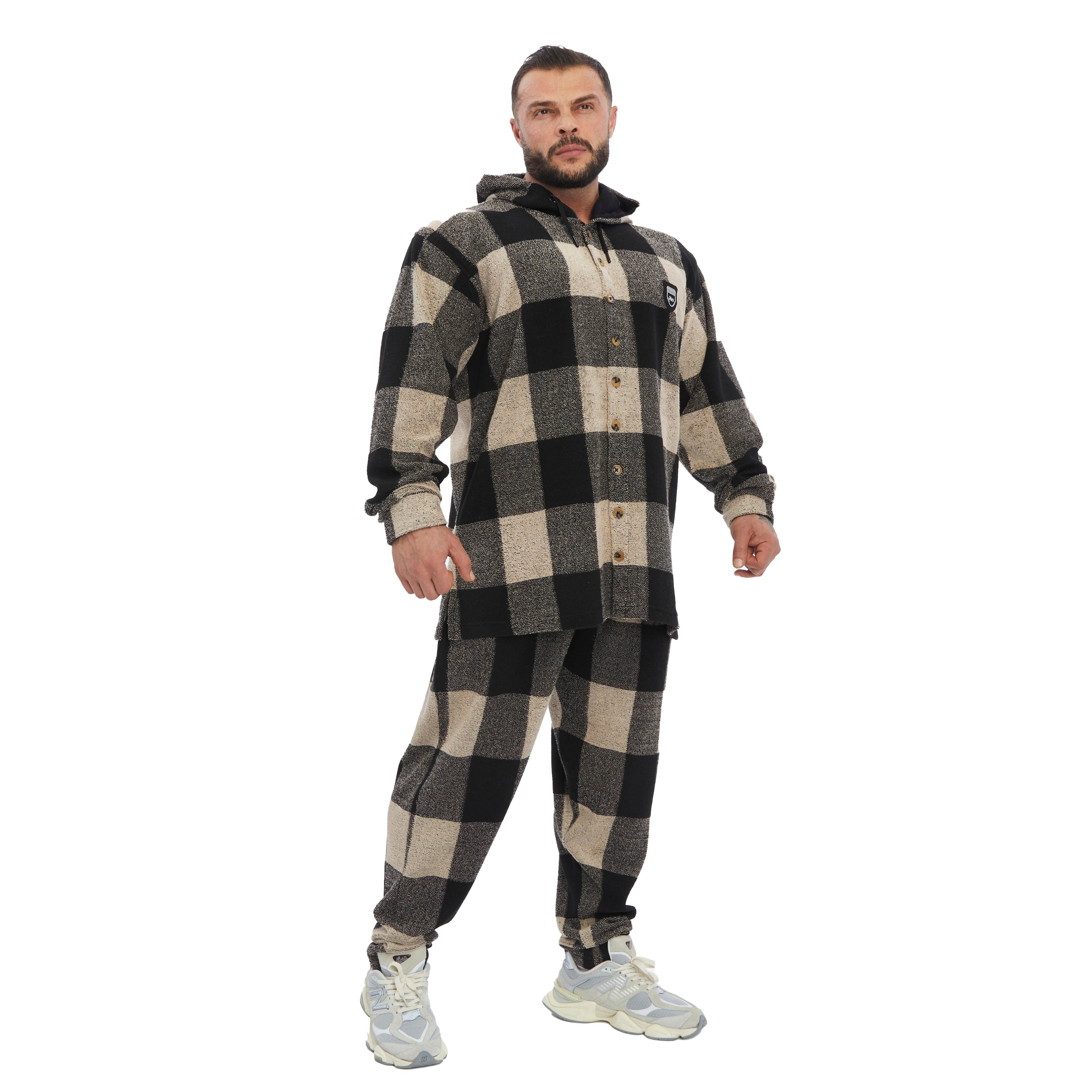 Men's Hooded Overshirt Winter Jacket