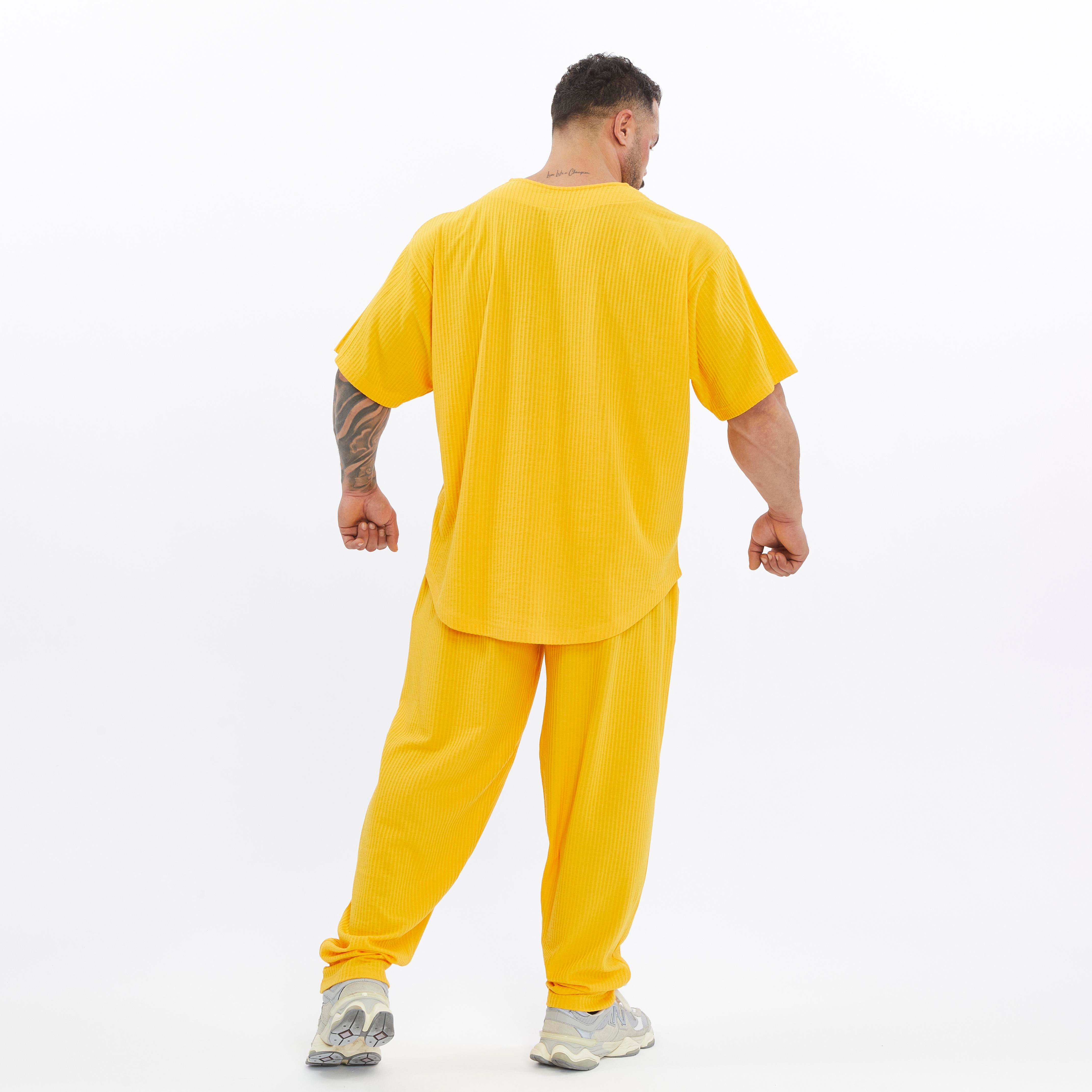 Men's Loose Fit Cotton Sweatpants with Pockets