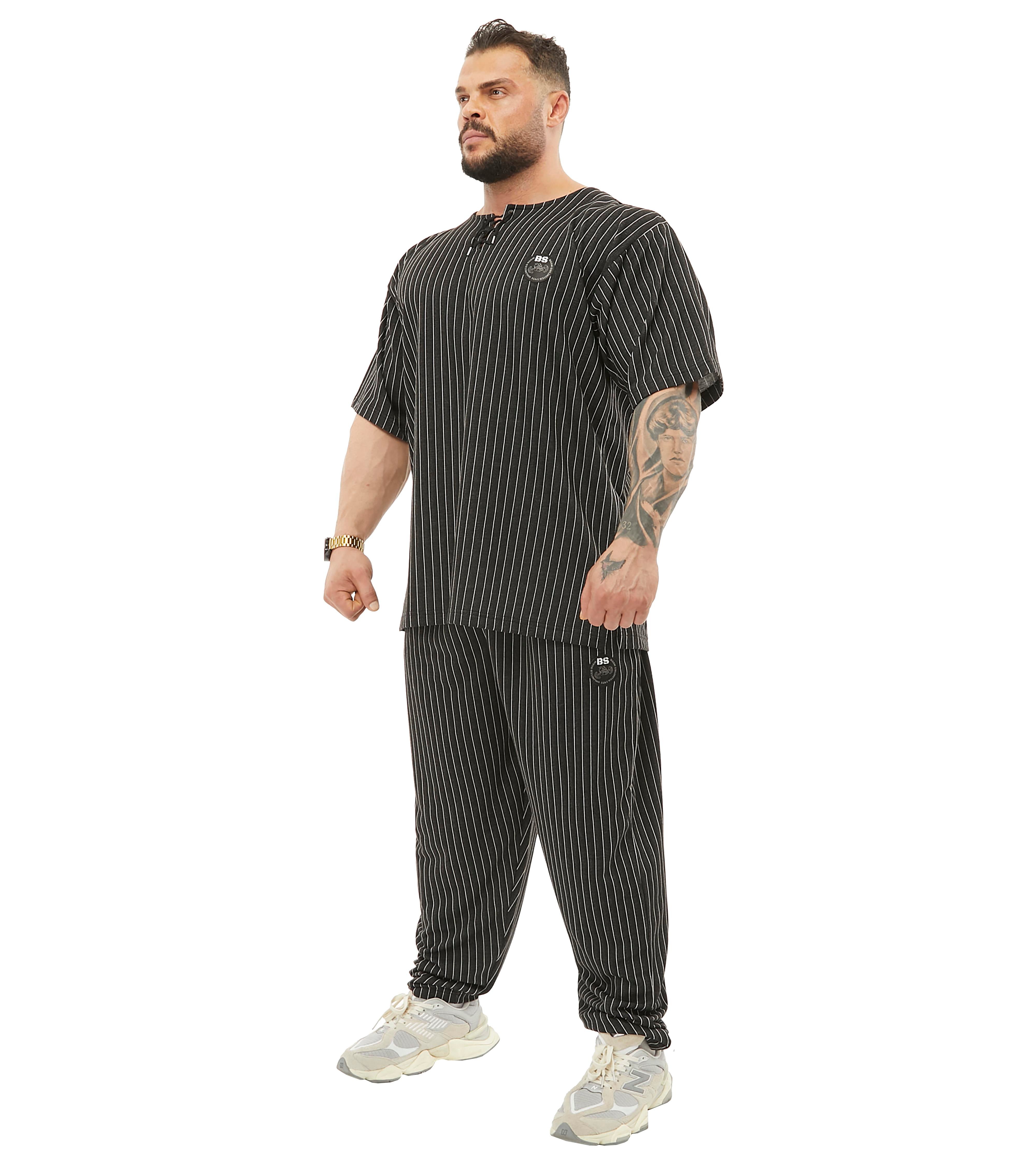 Men's Loose Fit Gym Sweatpants with Zippered Pockets