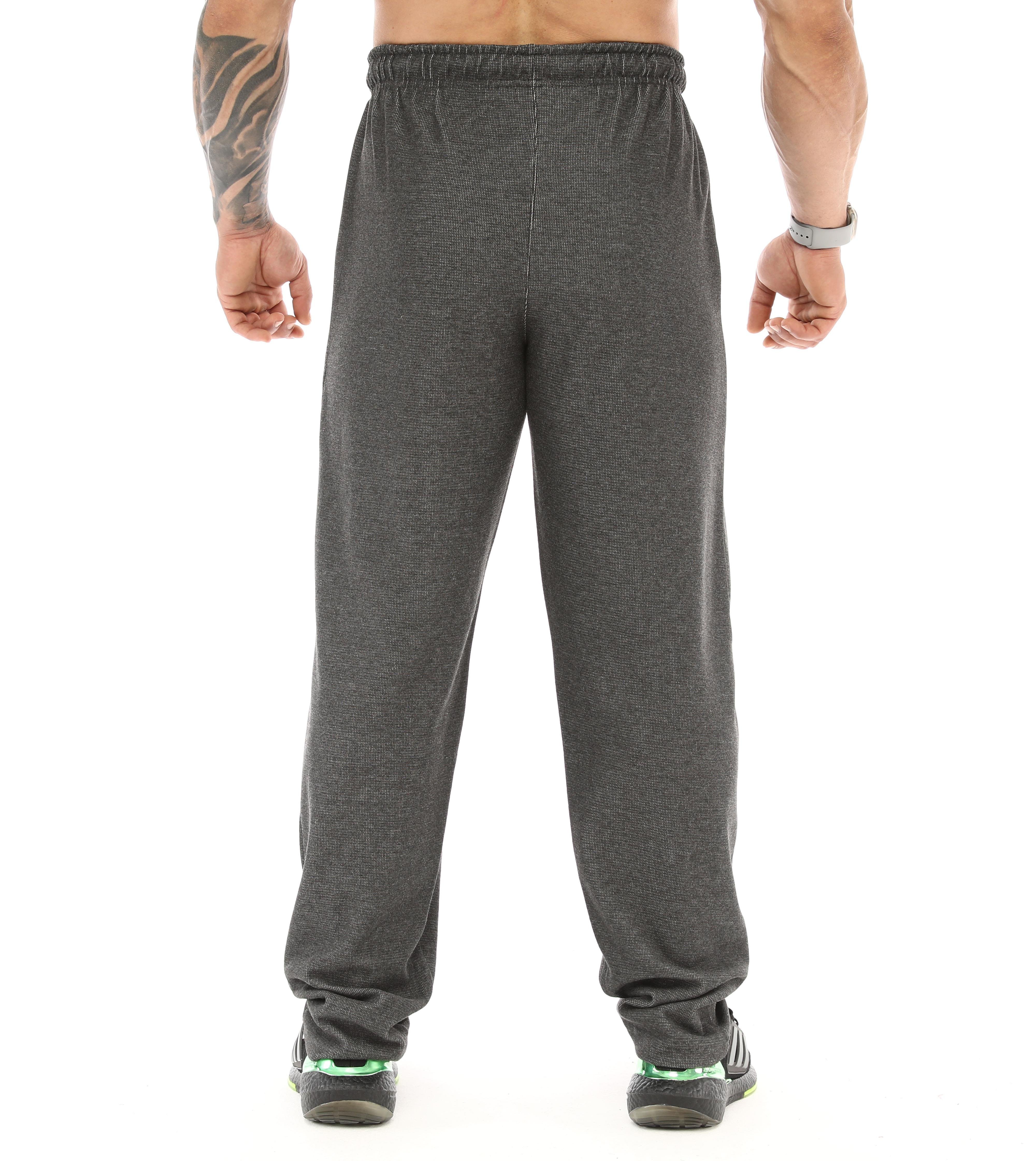 Mens Loose Fit Sport Pants Middle Thick