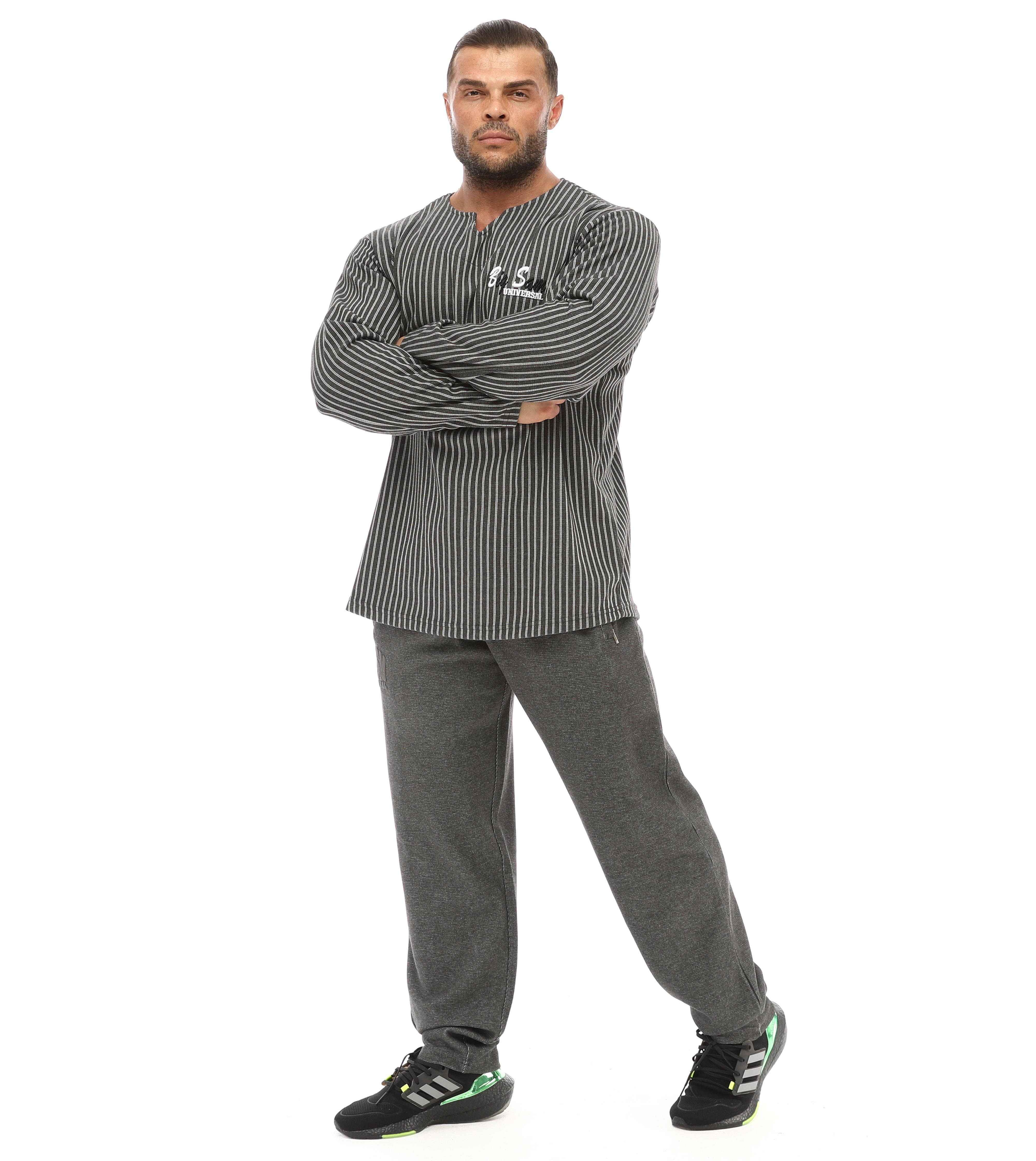 Mens Loose Fit Sport Pants Middle Thick