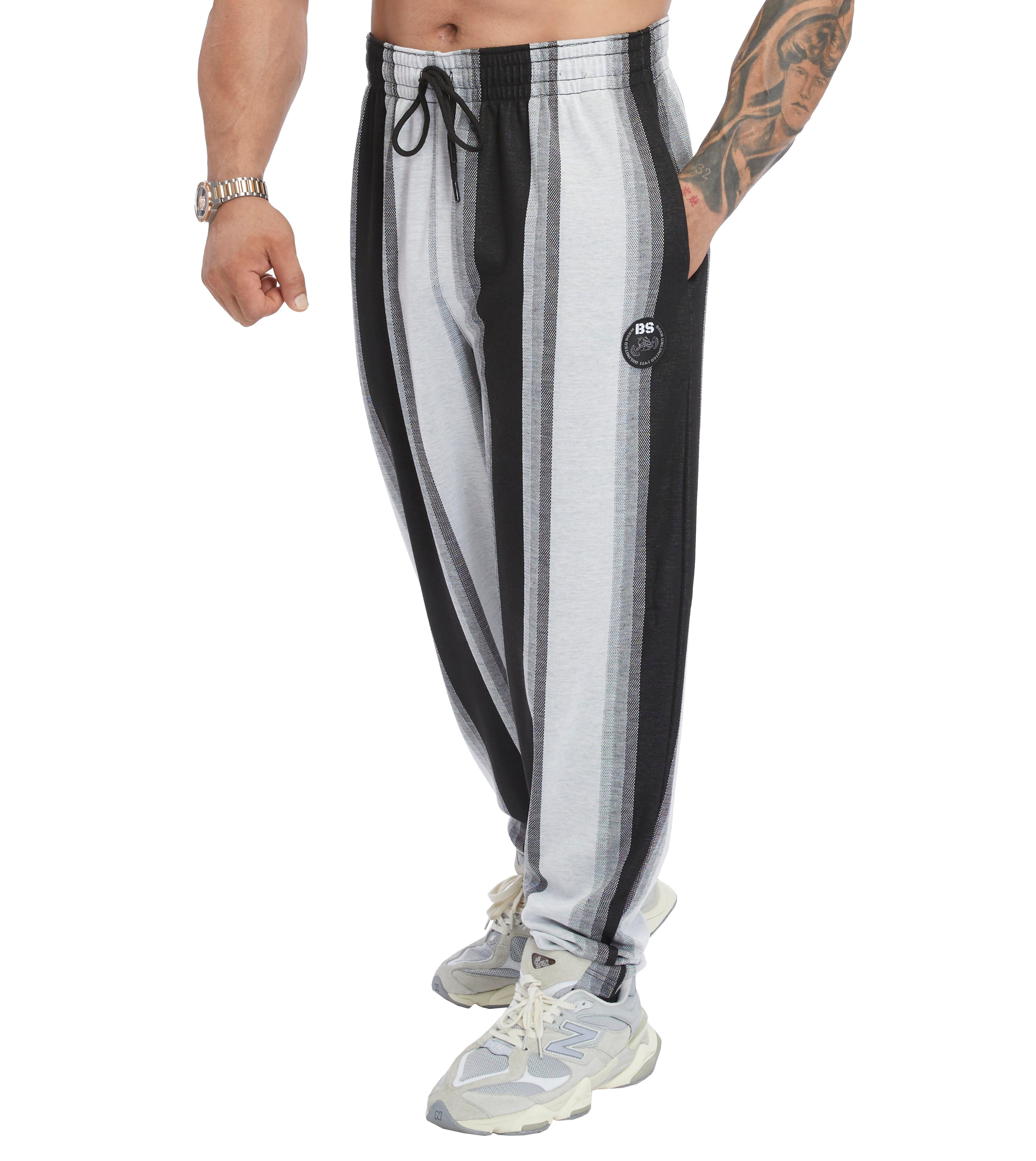 Men's Loose Fit Striped Lifestyle Sweatpants