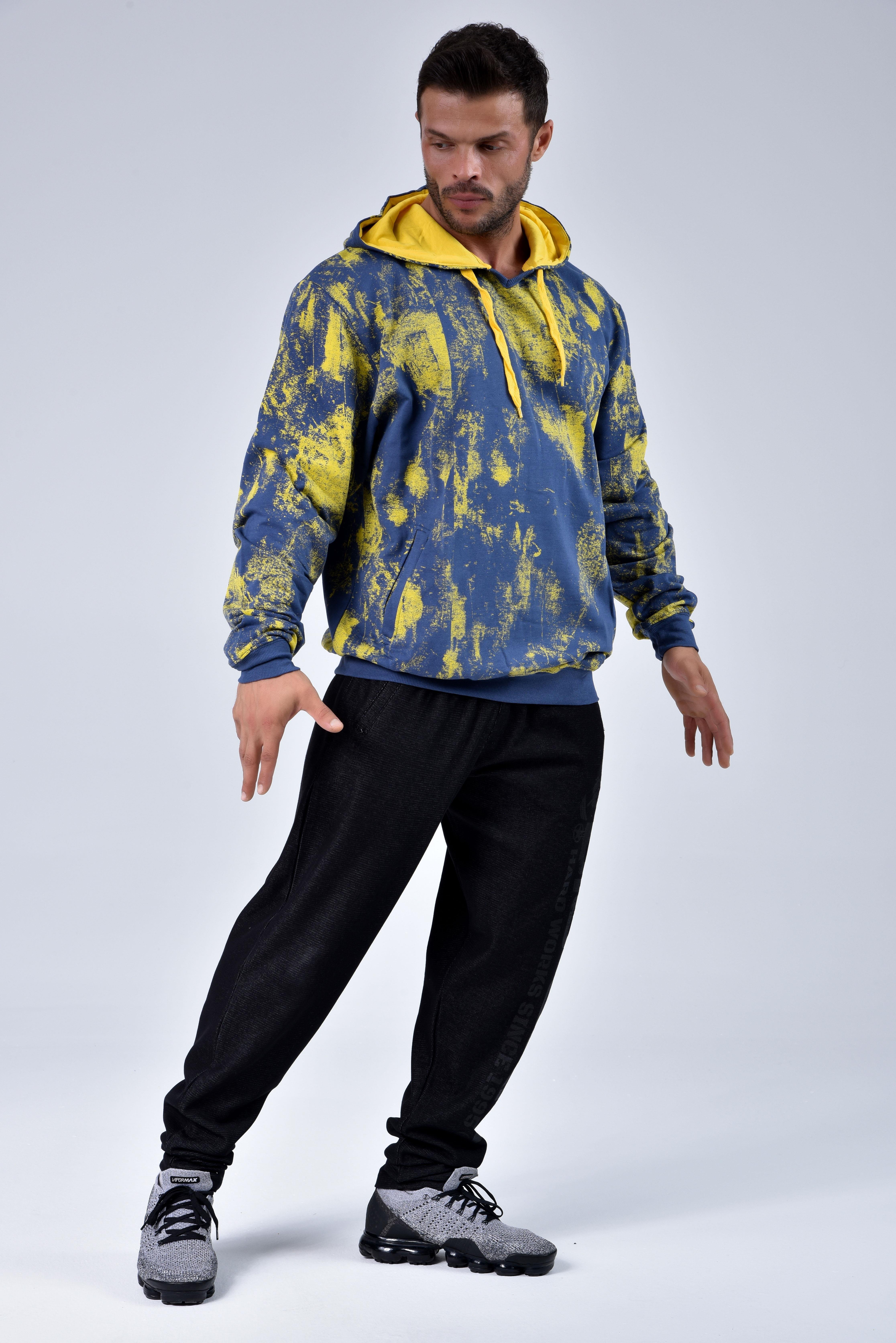 Mens Oldschool Hoodie Sweatshirt