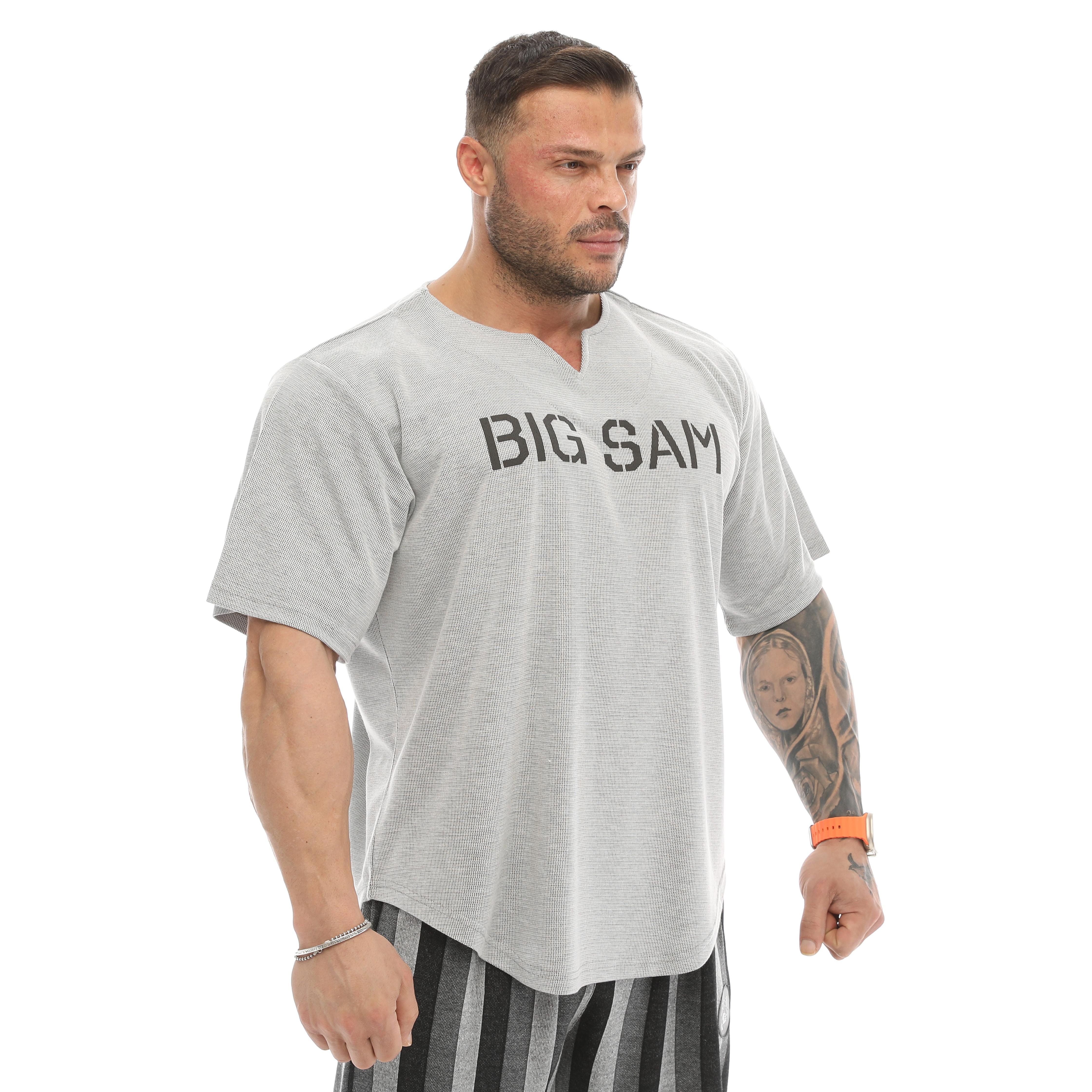 Men's Oversize Bodybuilding Training Rag Top Gym T-shirt