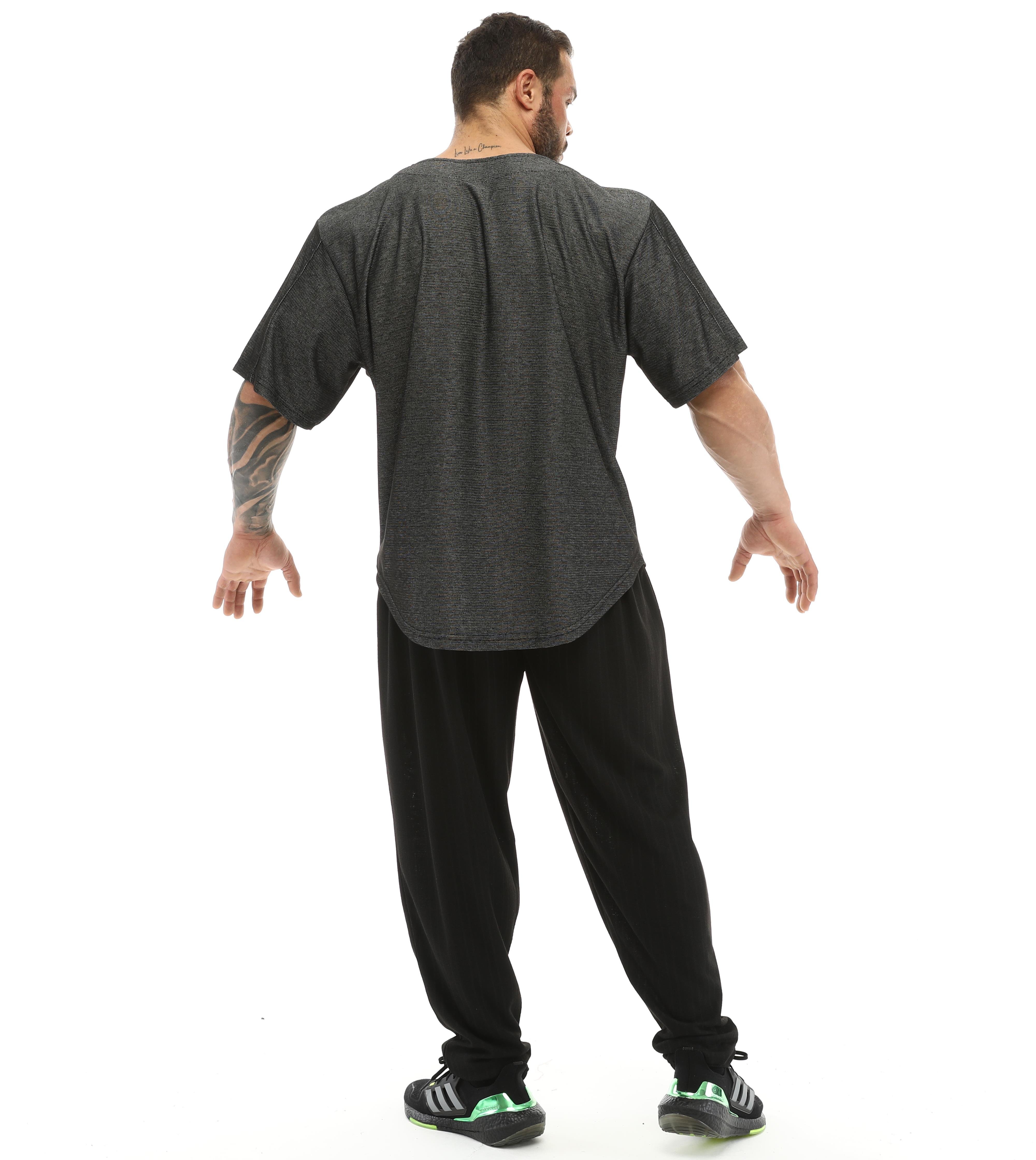 Men's Oversize Bodybuilding Training Rag Top Gym T-shirt