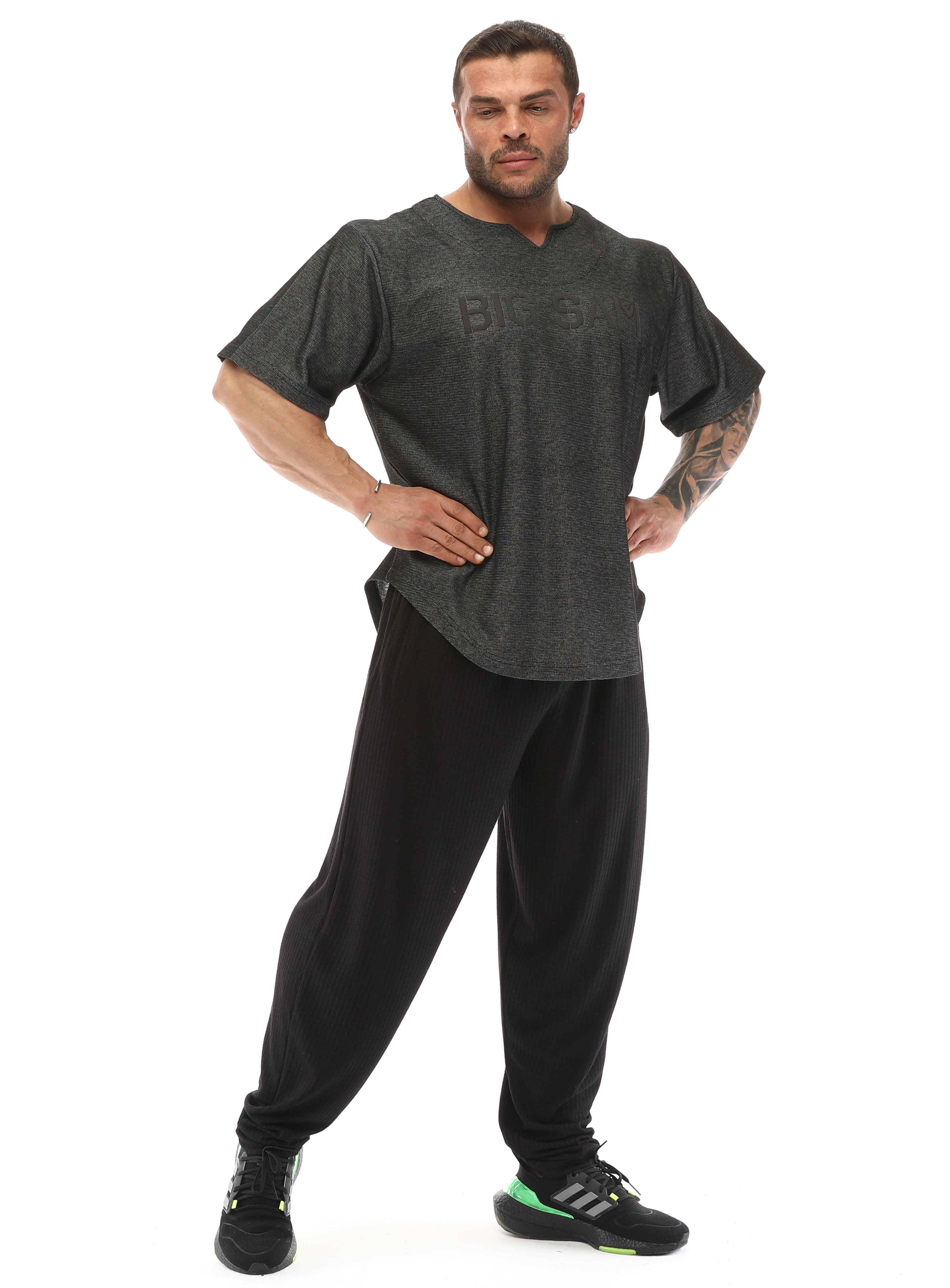 Men's Oversize Bodybuilding Training Rag Top Gym T-shirt