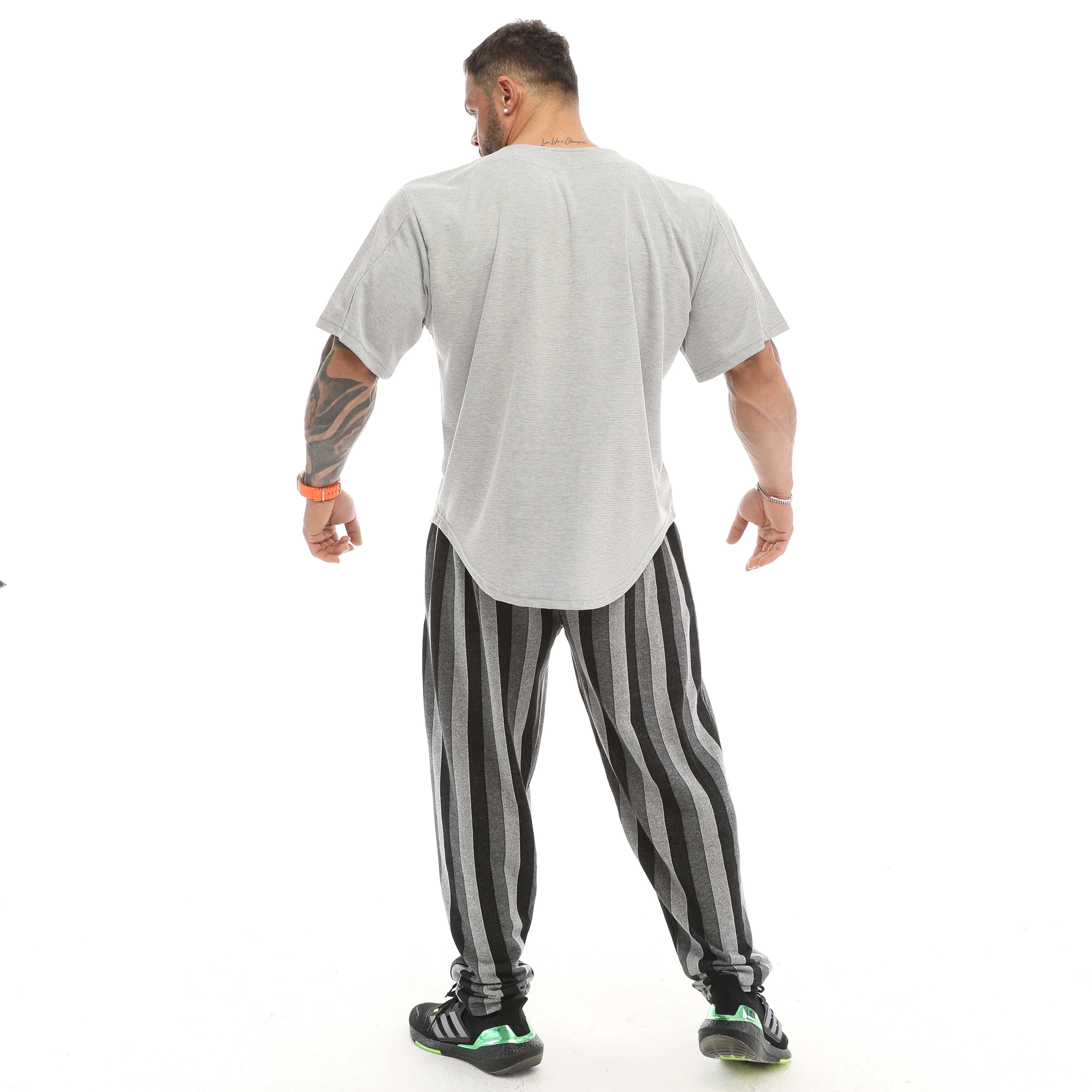 Men's Oversize Bodybuilding Training Rag Top Gym T-shirt