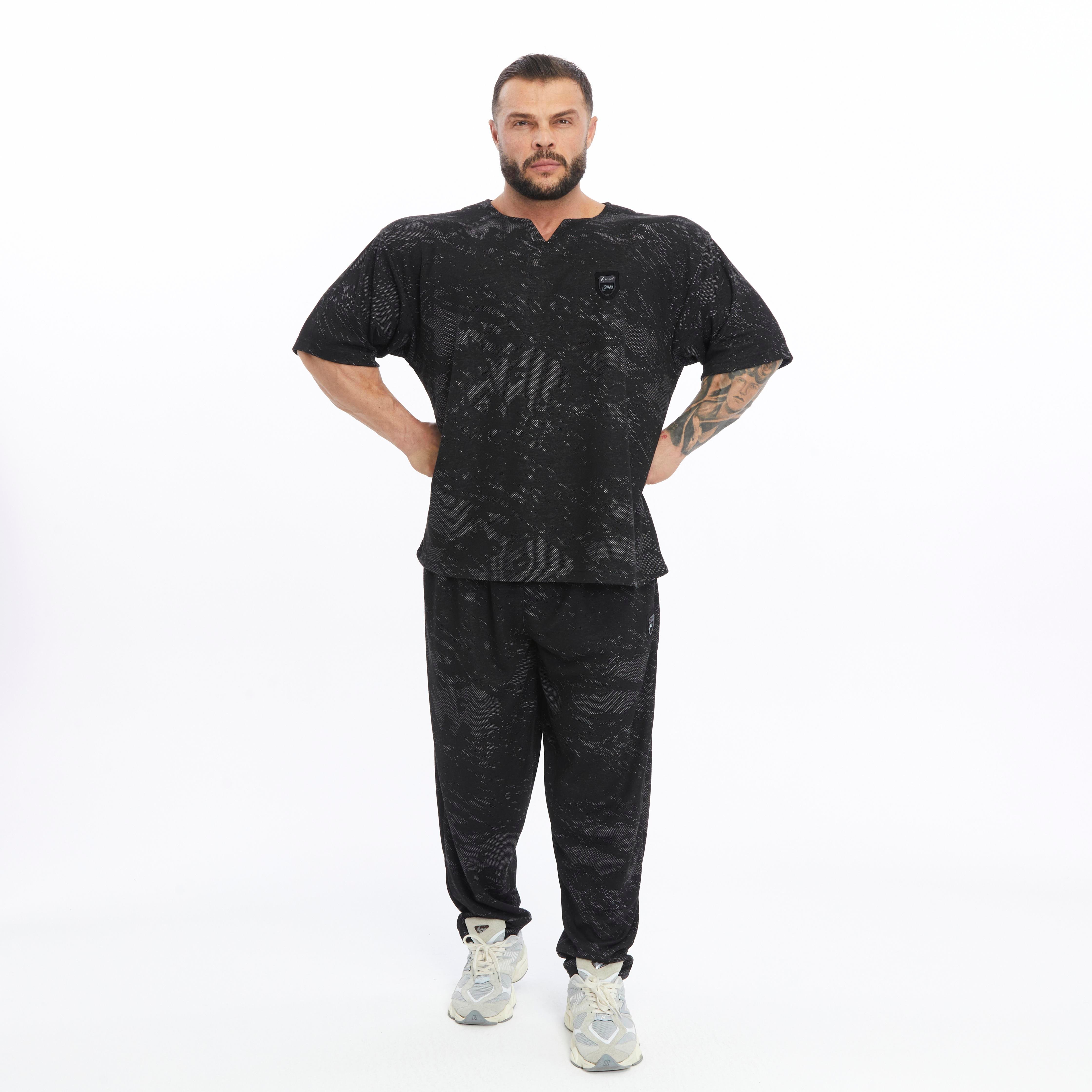 Mens Oversize Camo Trainig T-shirt