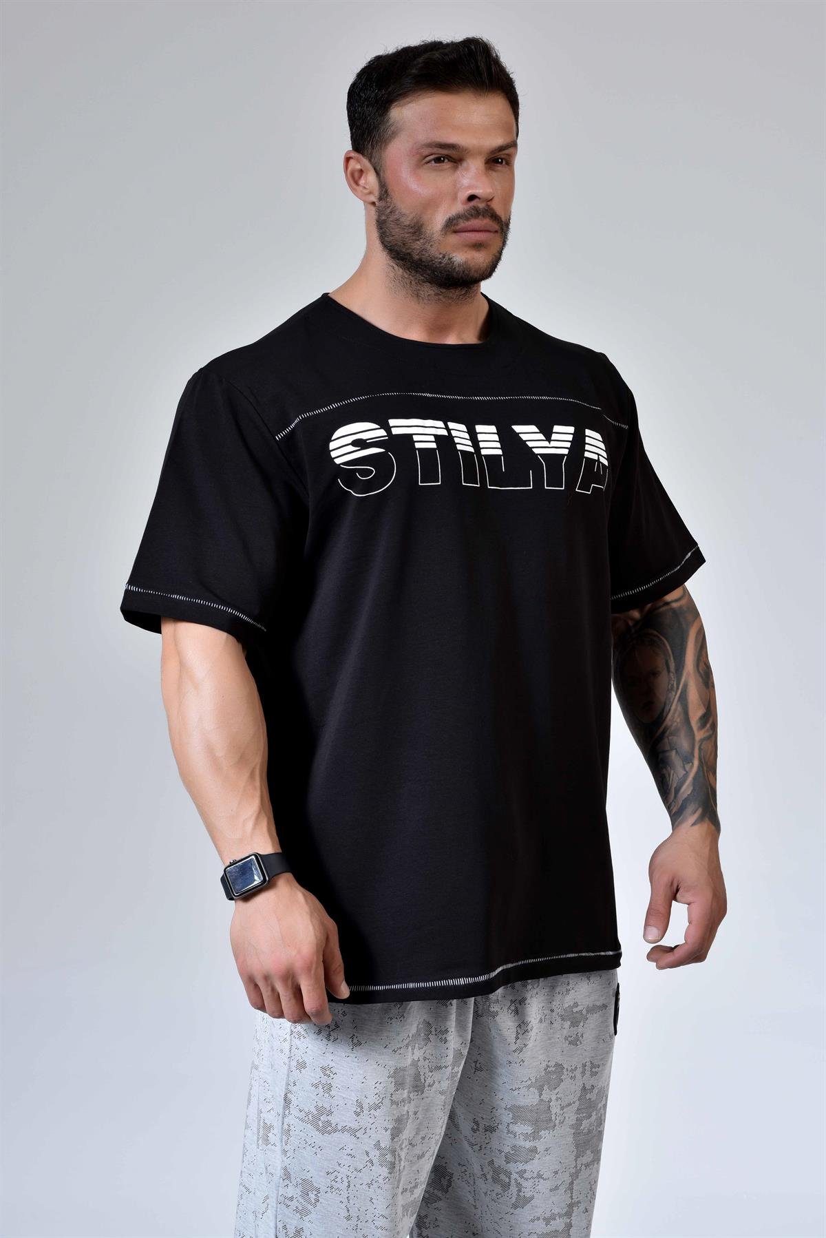 Men's Oversize Cotton T-shirt Stilya 3227