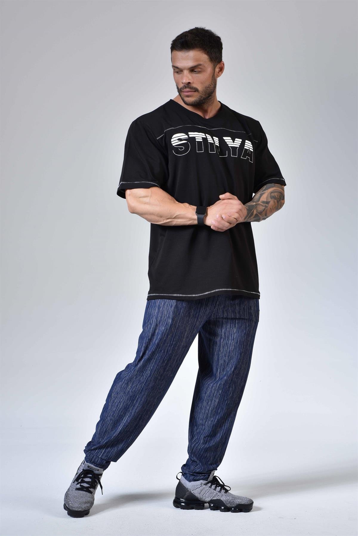 Men's Oversize Cotton T-shirt Stilya 3227