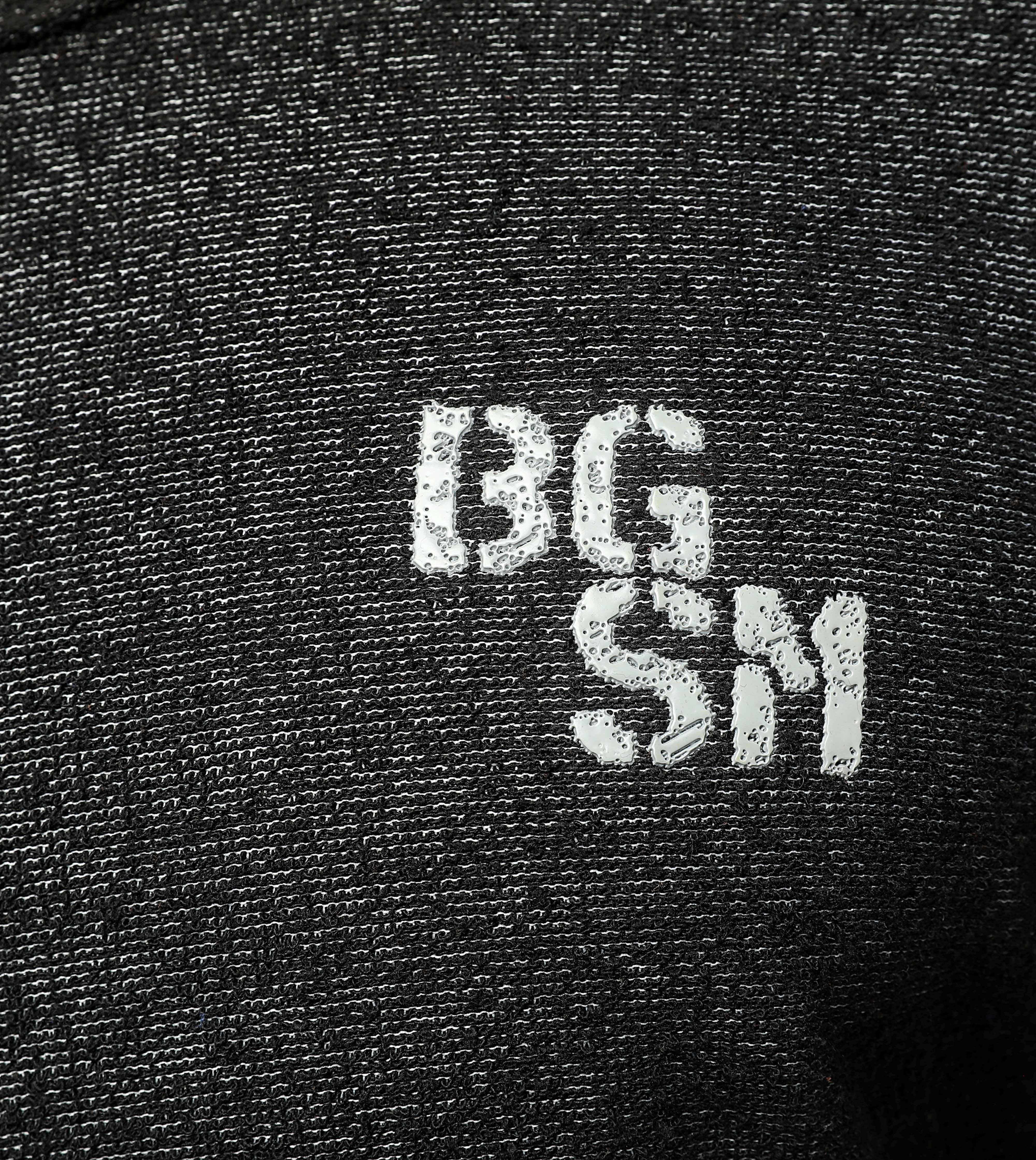 Mens Oversize Long Sleeve Towel Sweater 4716 Black