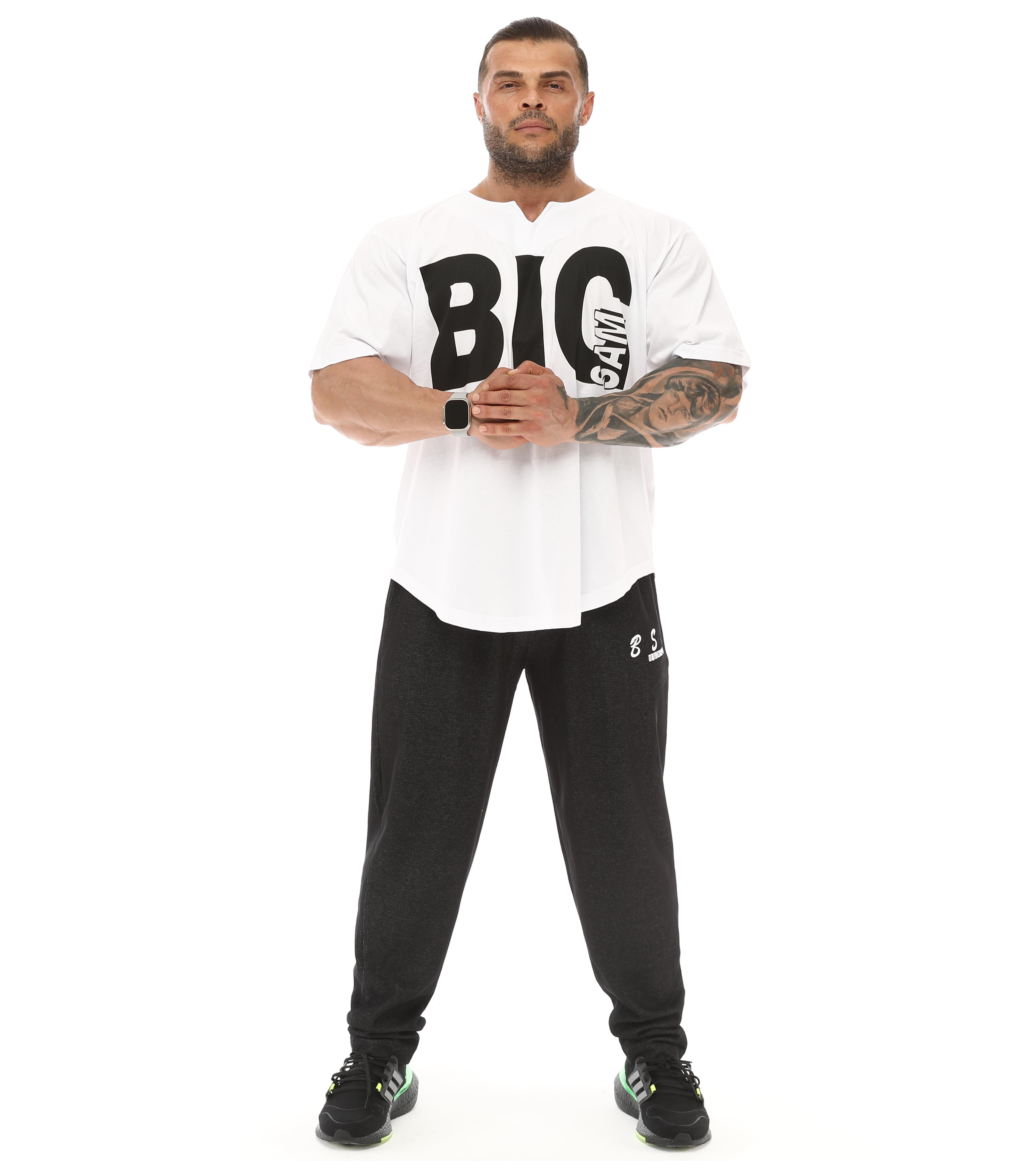 Men's Oversize Rag Top Gym T-shirt