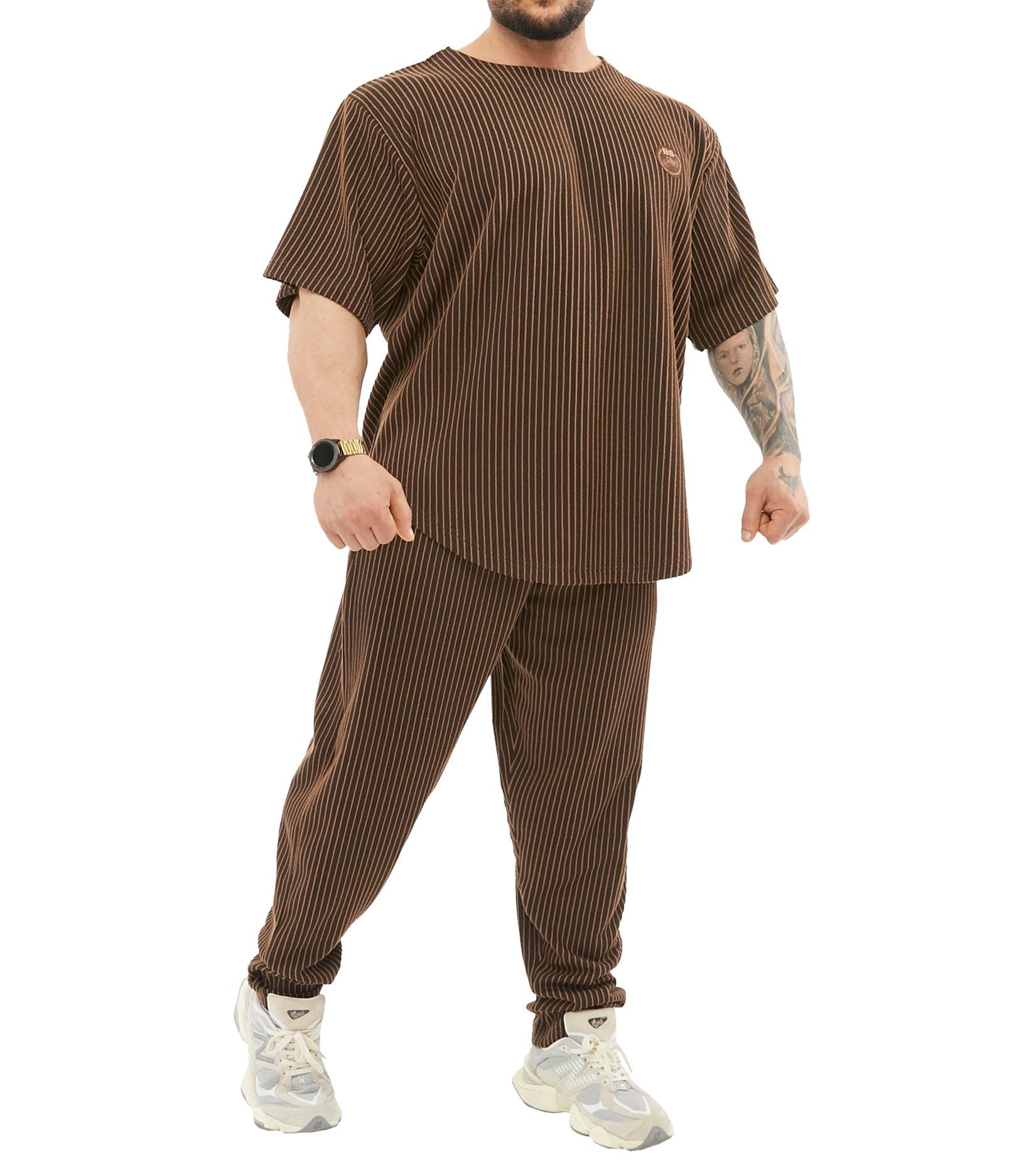 Men's Oversize Rag Top T-shirt Middle Textured Thick Fabric