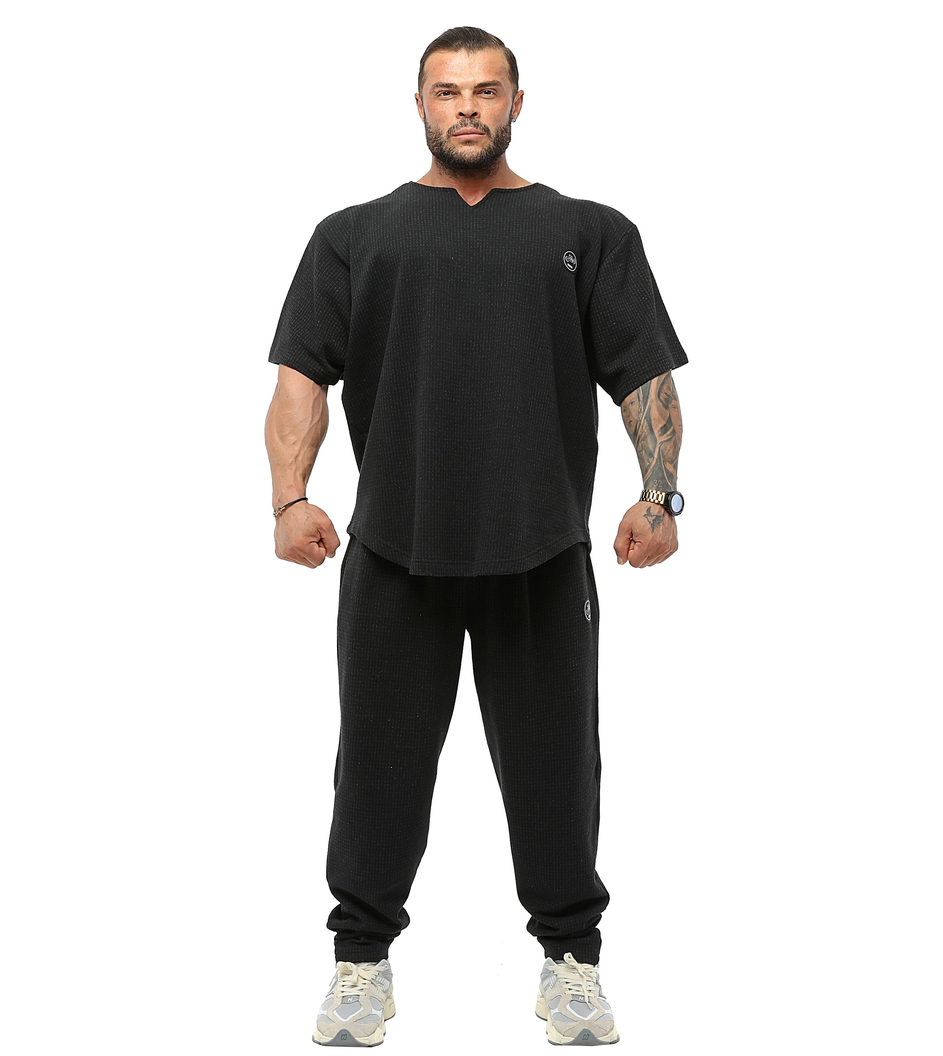 Men's Oversize Rag Top Thick Fabric T-shirt