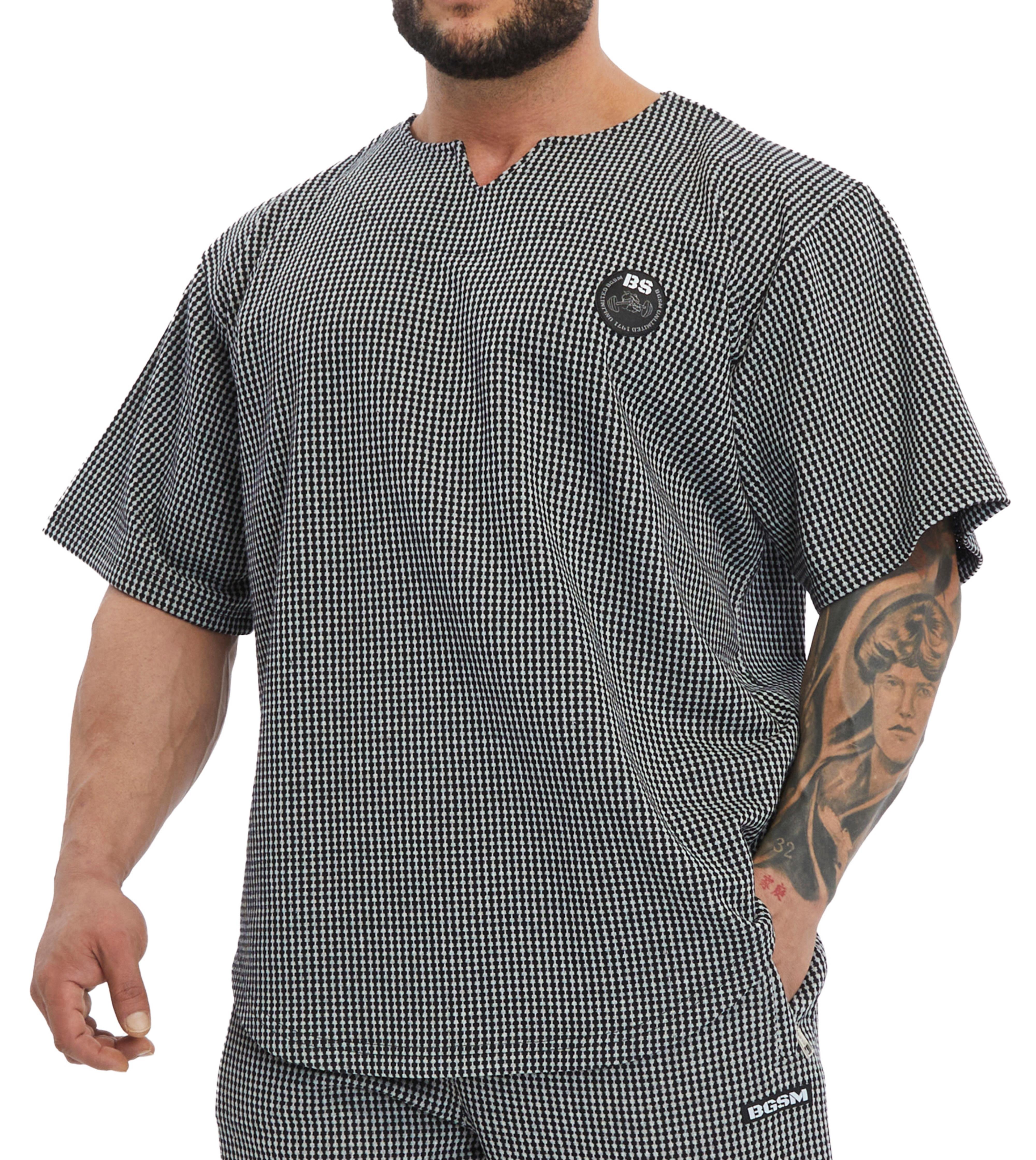 Men's Oversize Rag Top Thick Fabric T-shirt
