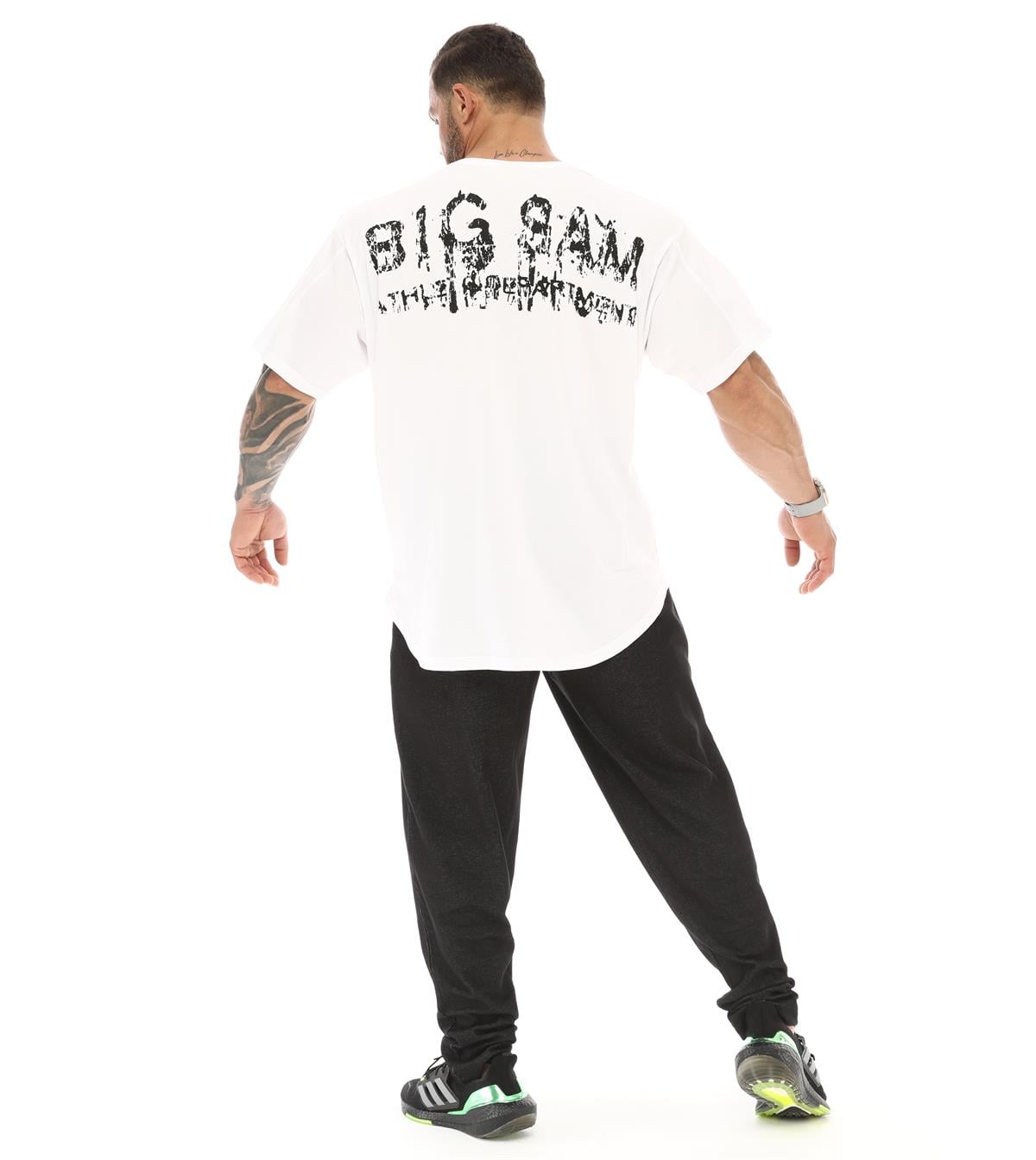 Men's Oversize T-shirt Big Sam 3340 White