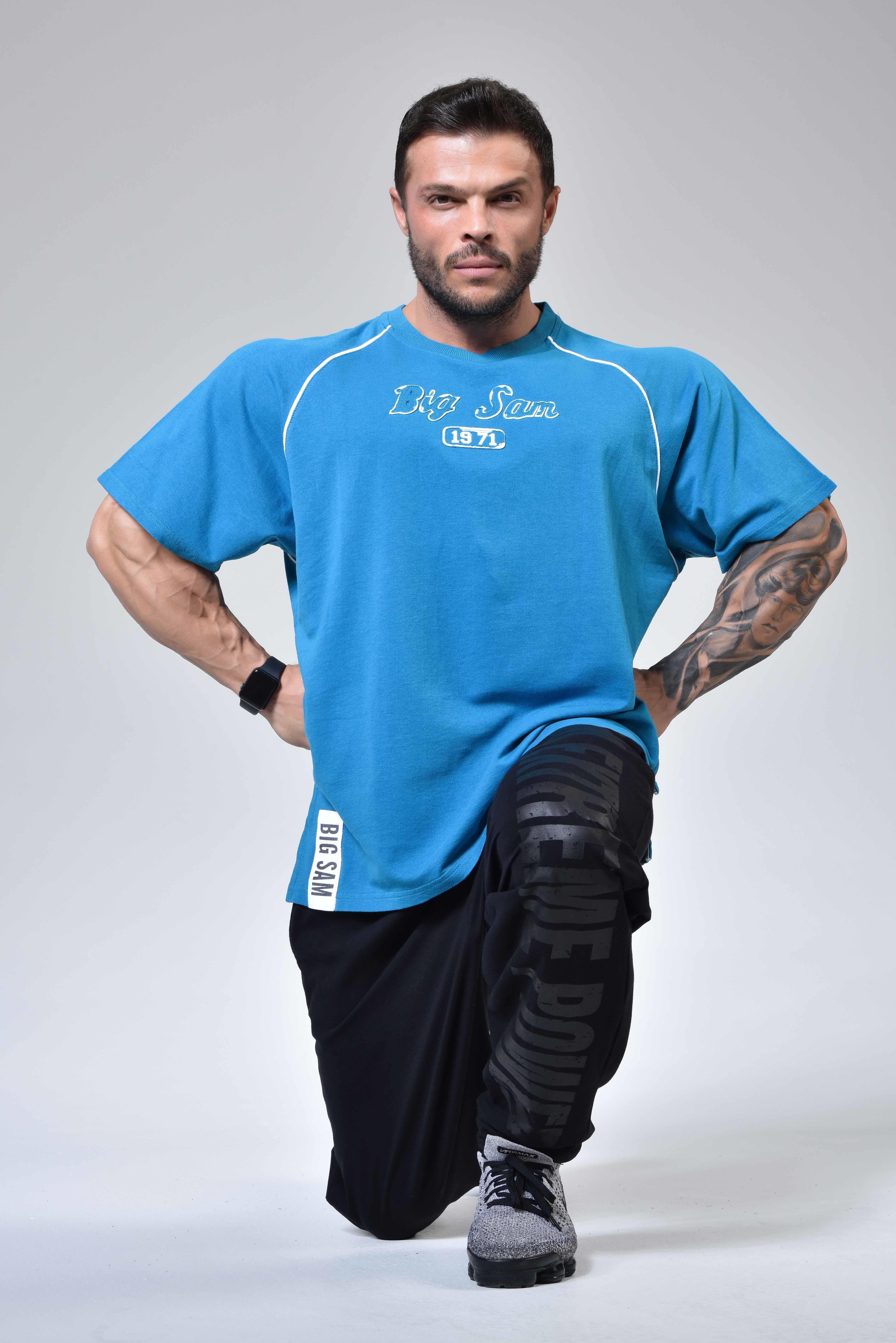 Mens Oversize T-shirt Cotton Rag Top