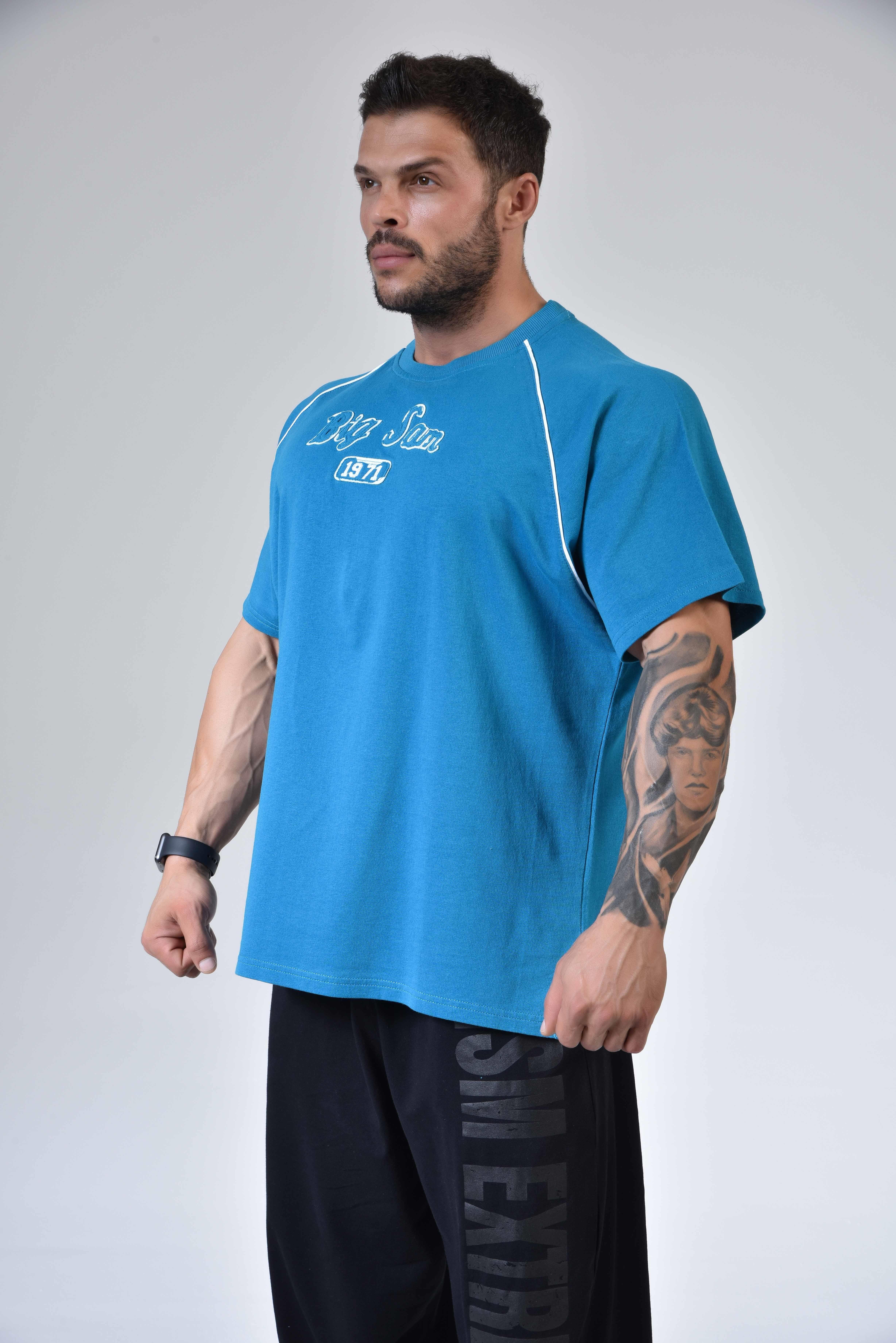 Mens Oversize T-shirt Cotton Rag Top