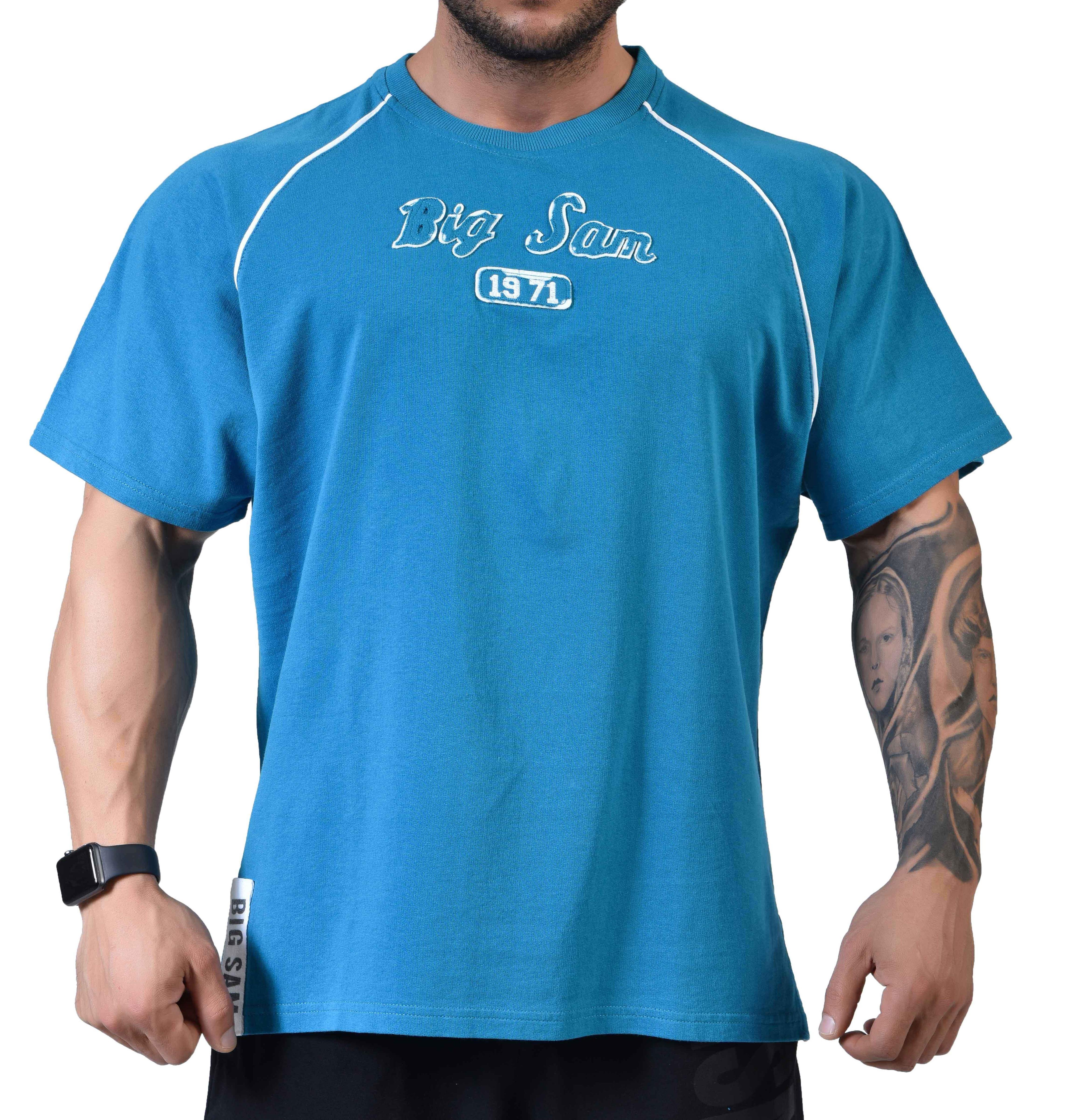 Mens Oversize T-shirt Cotton Rag Top