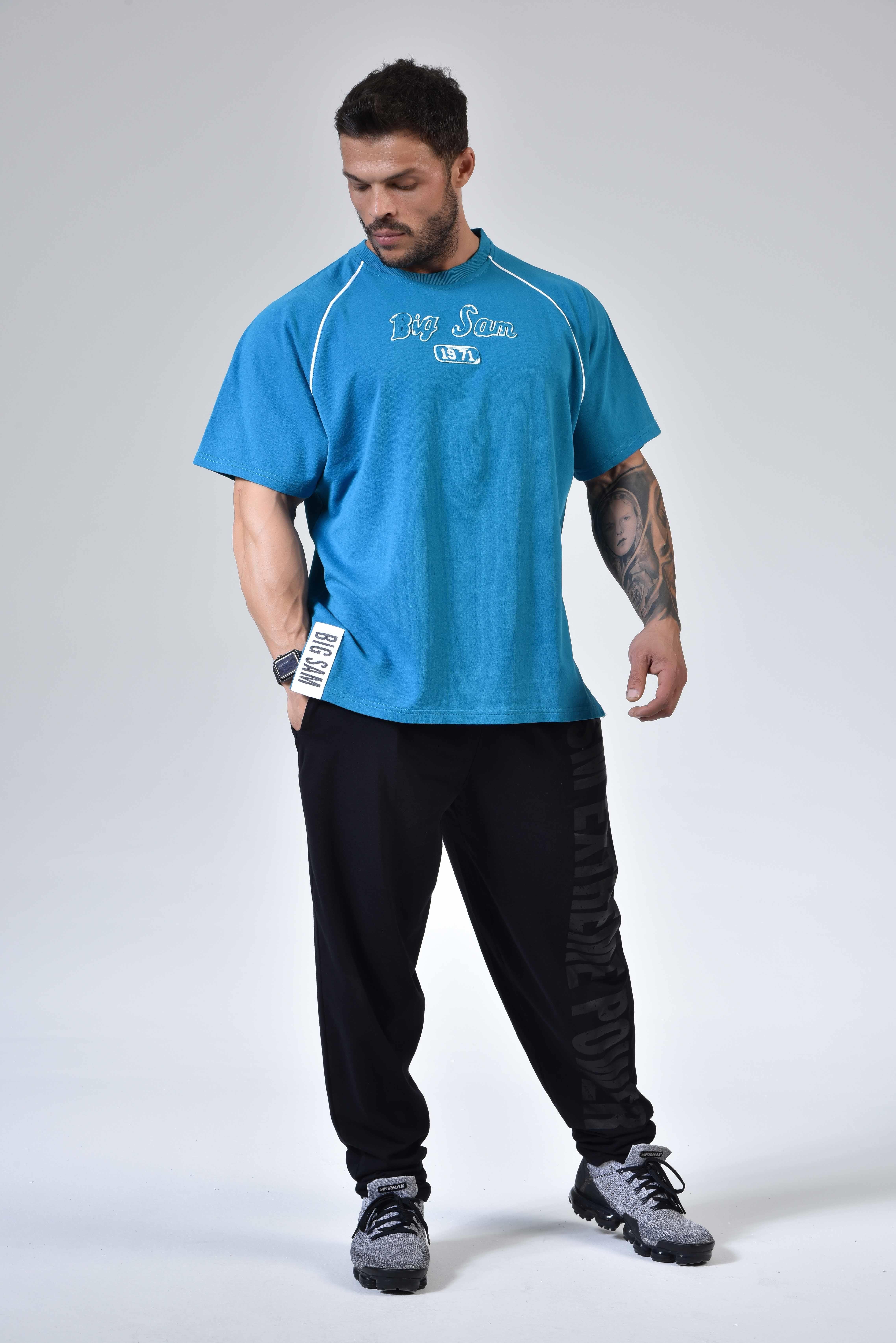 Mens Oversize T-shirt Cotton Rag Top