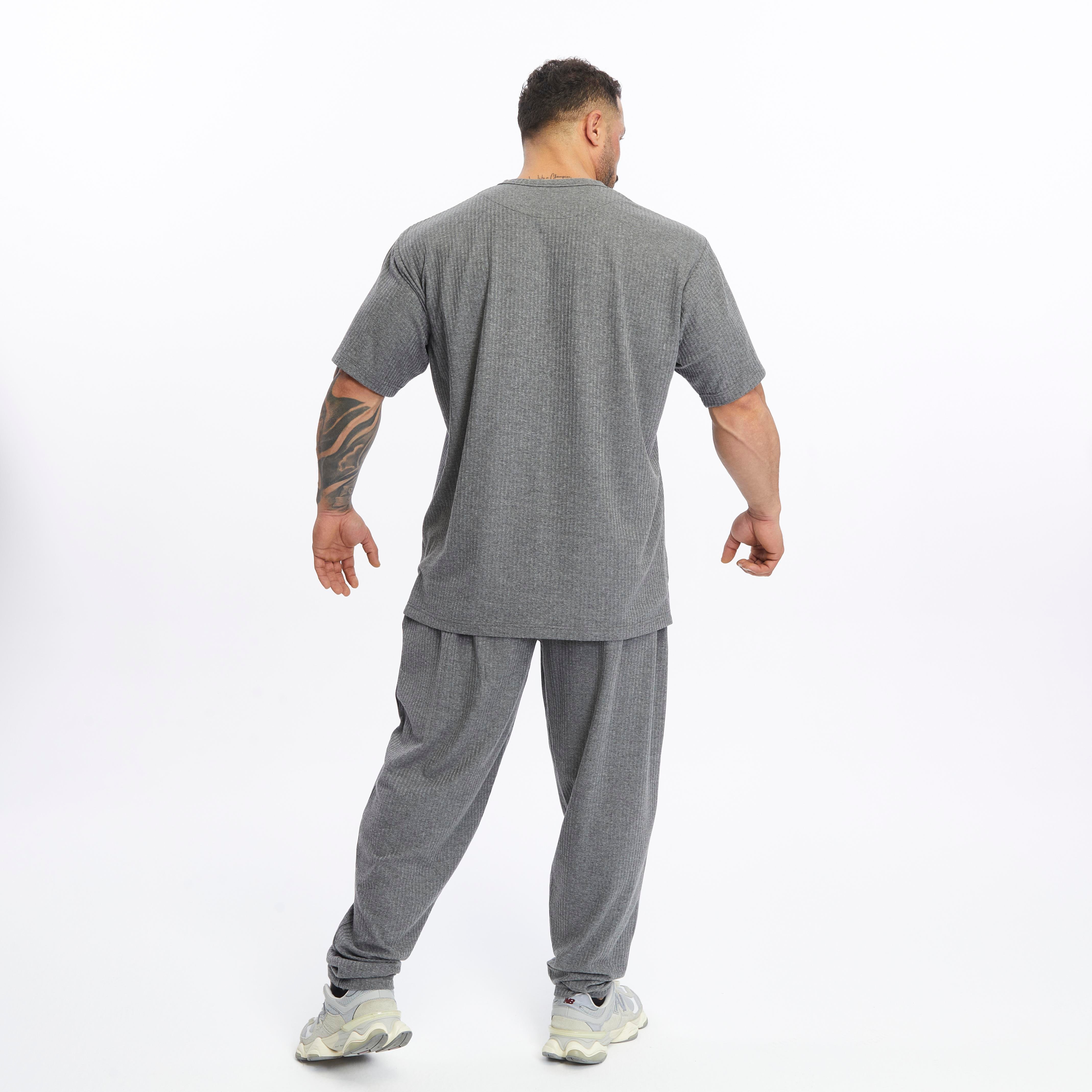 Mens Oversize T-shirt Cotton Training Rag Top